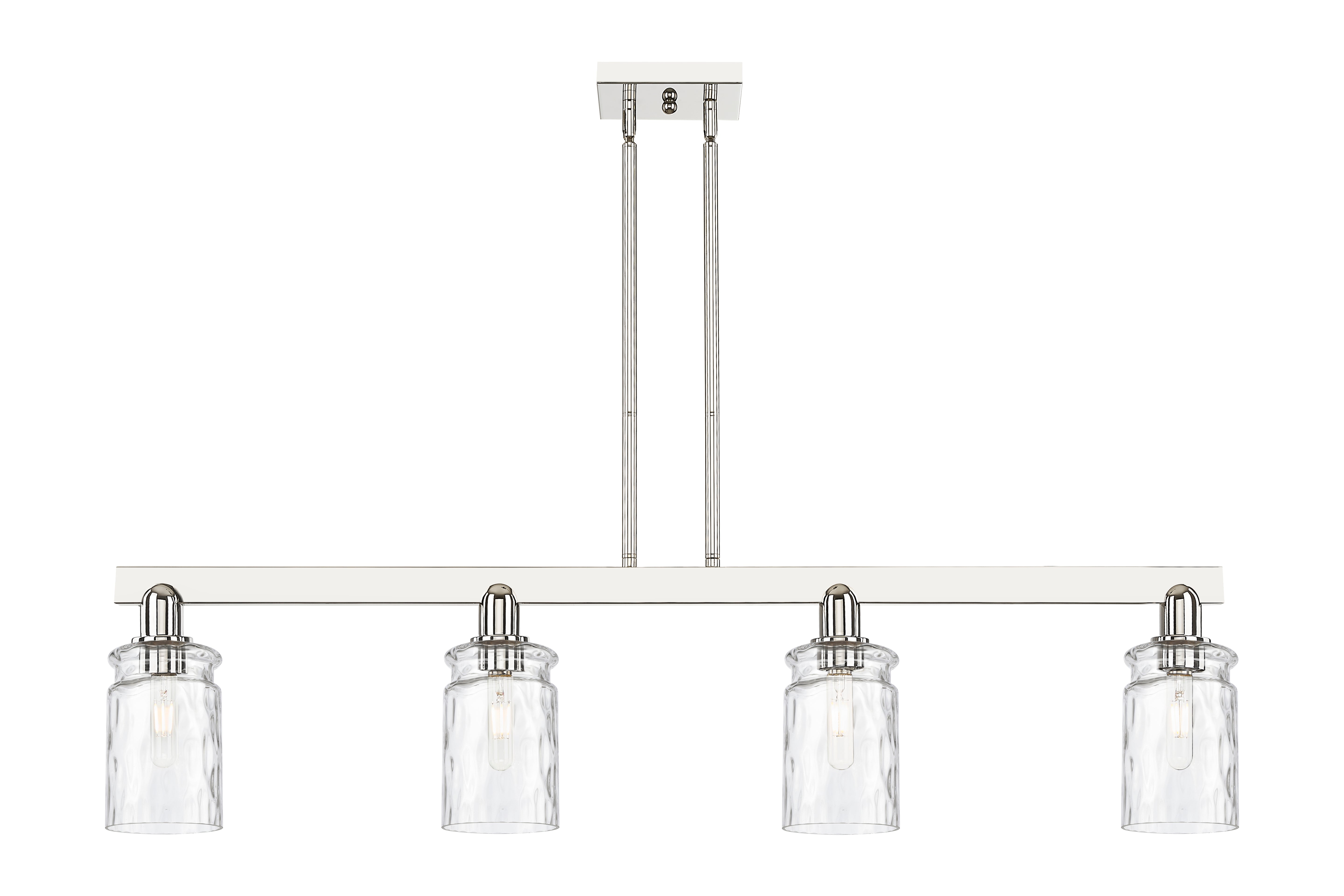 Arcadia Island Light Brass Steel Glass