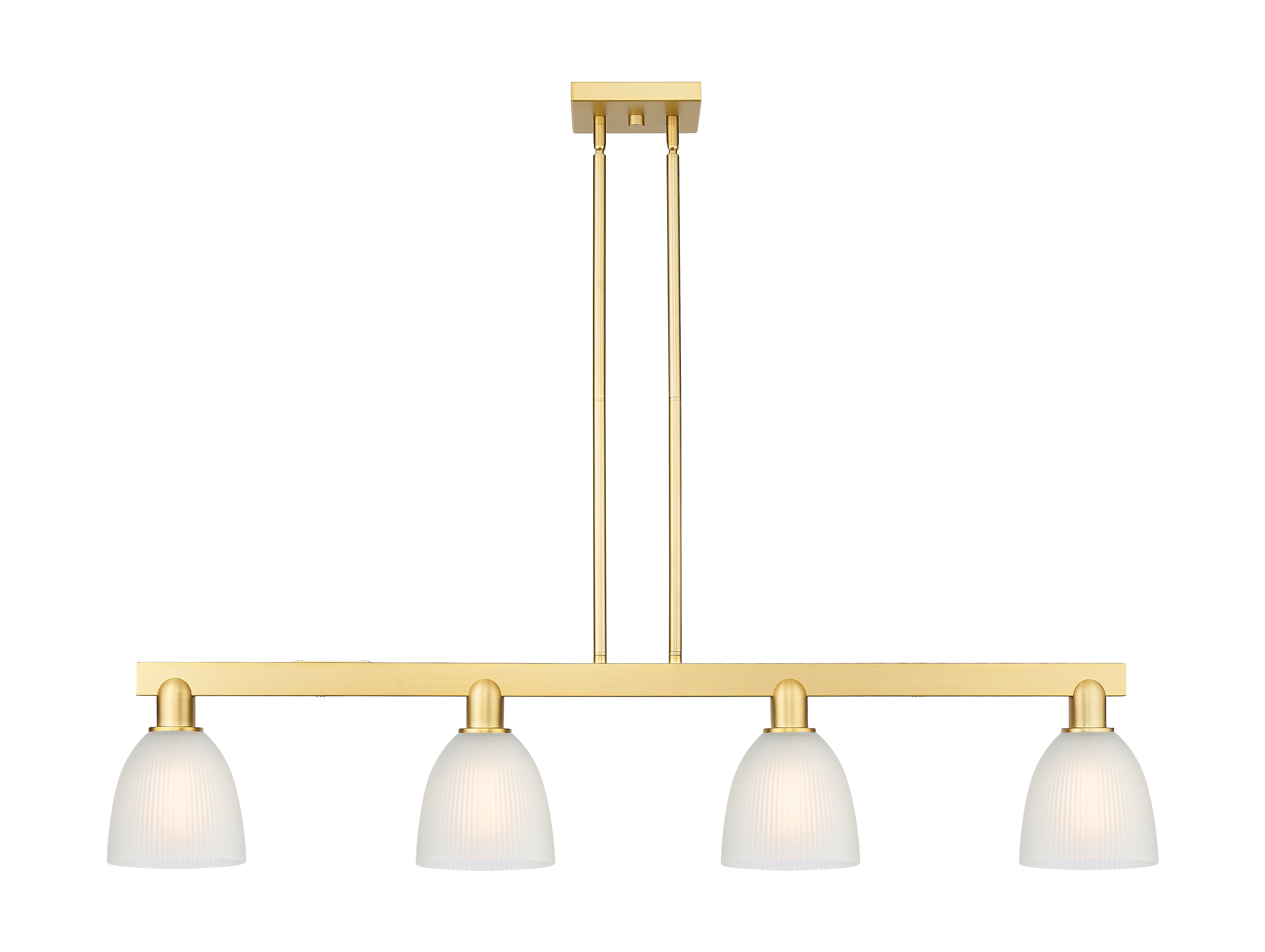 Arcadia Island Light Cast Brass Finish
