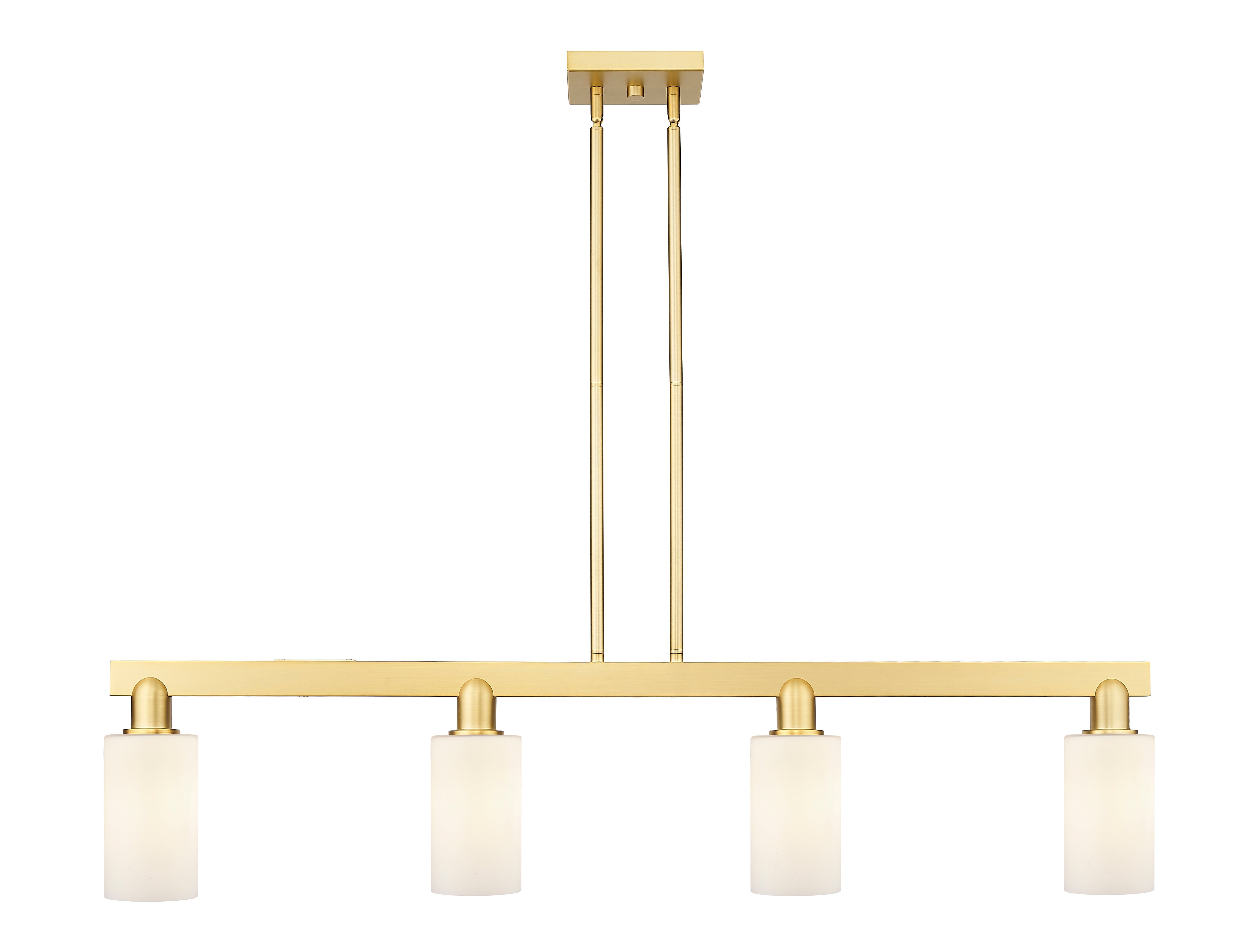 Arcadia Island Light Cast Brass Finish