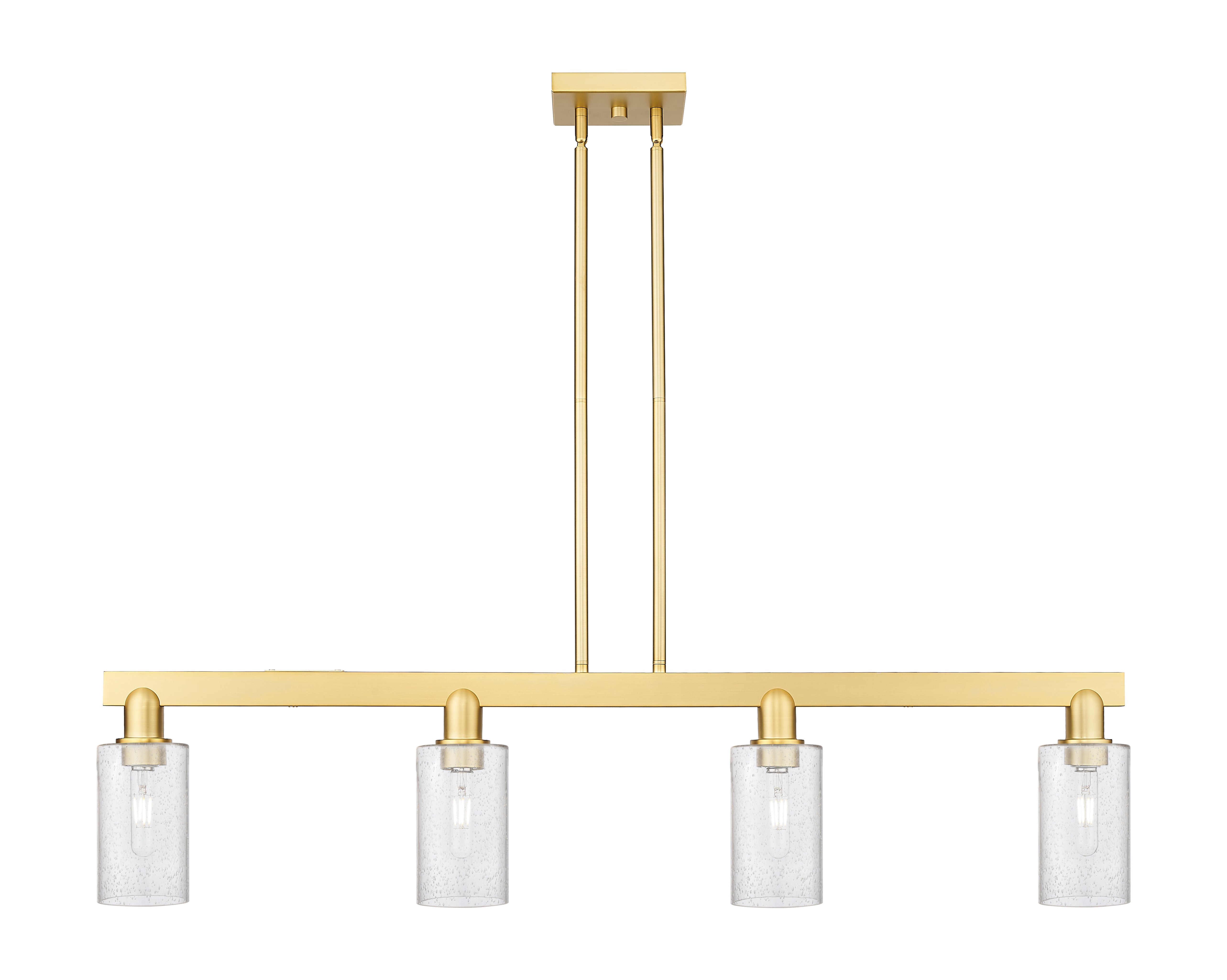 Arcadia Island Light Cast Brass Finish