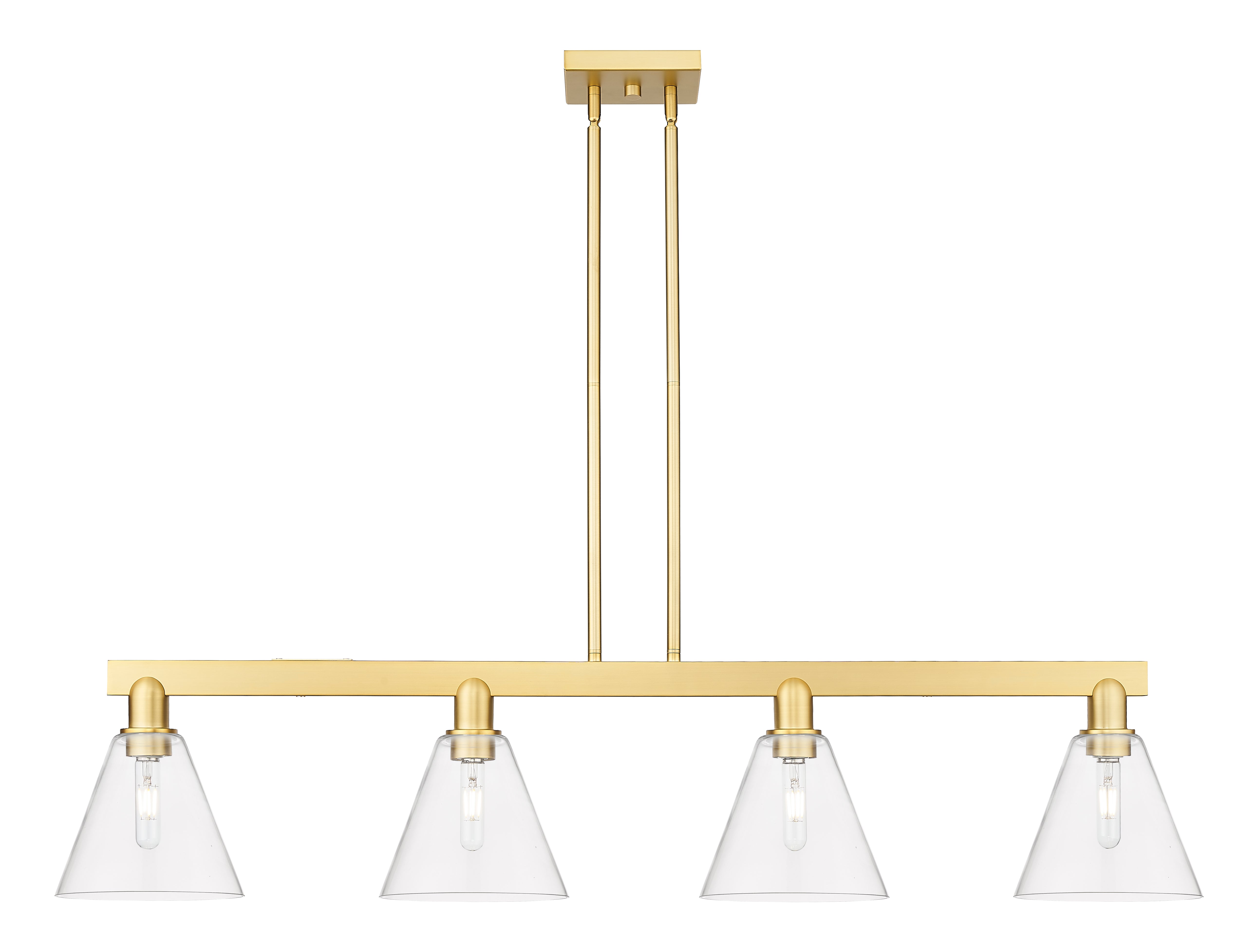 Arcadia Island Light Cast Brass Steel