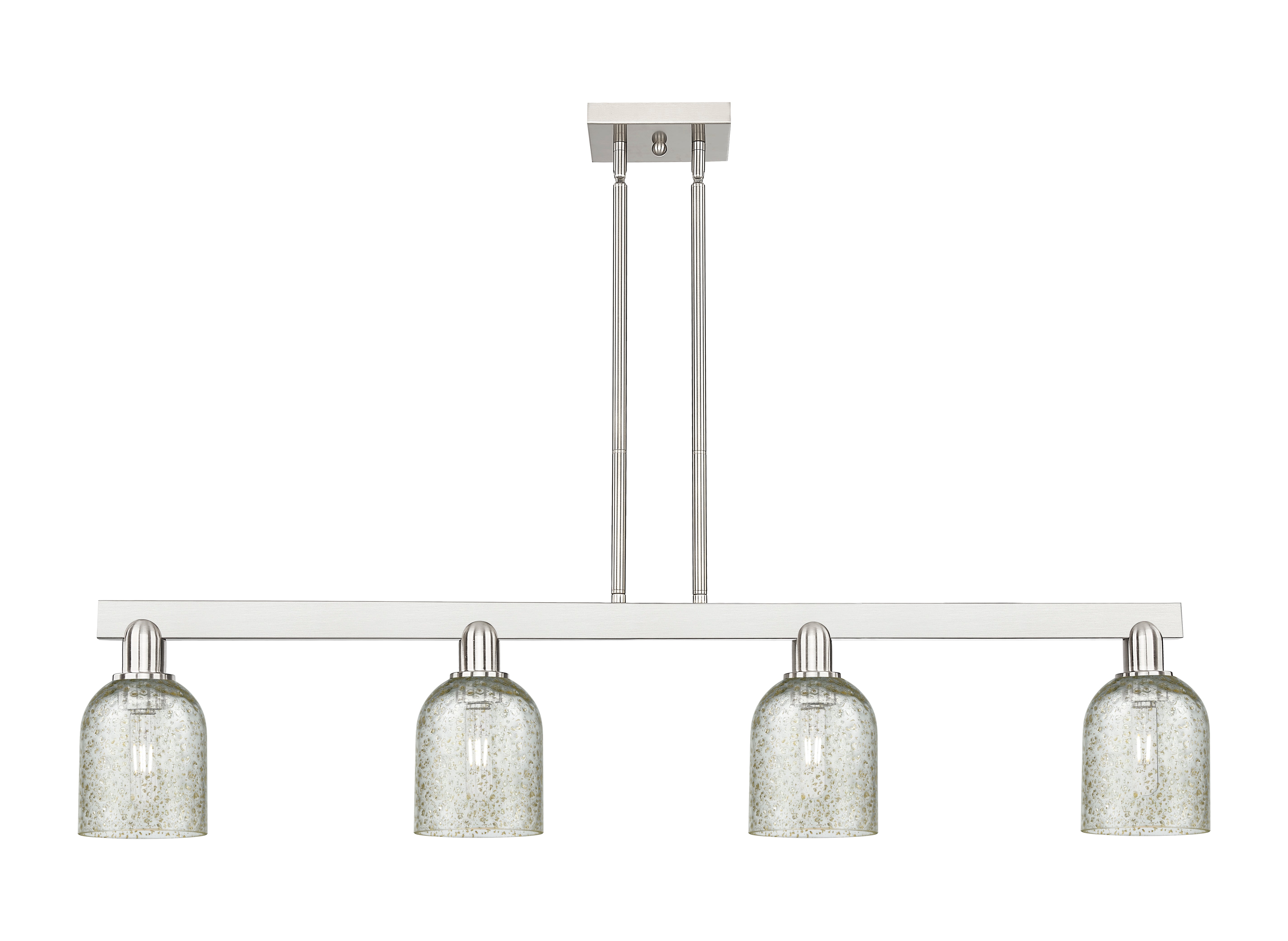 Arcadia Island Light Cast Brass Glass Steel