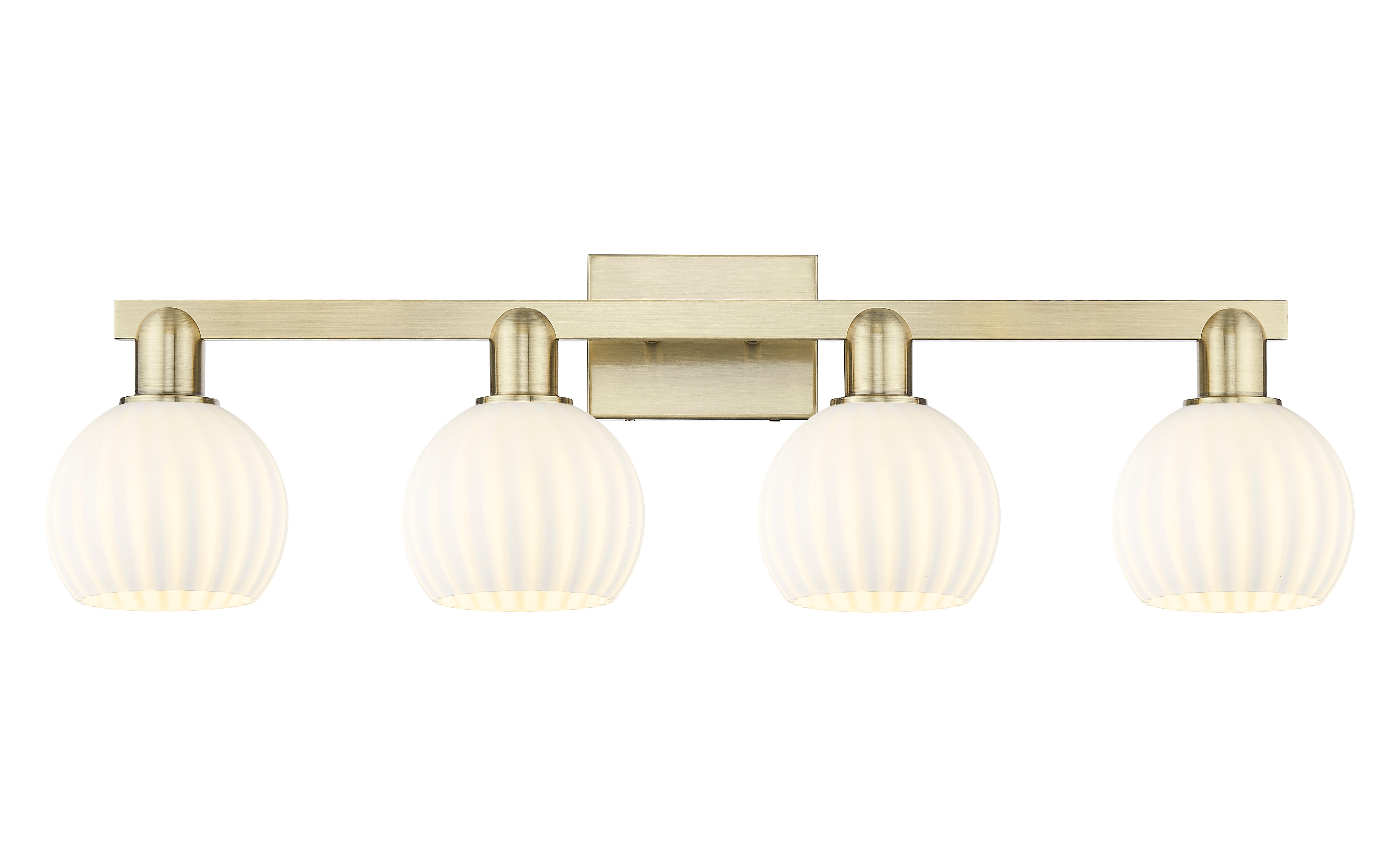 Arcadia Bath Vanity Light Cast Brass Steel