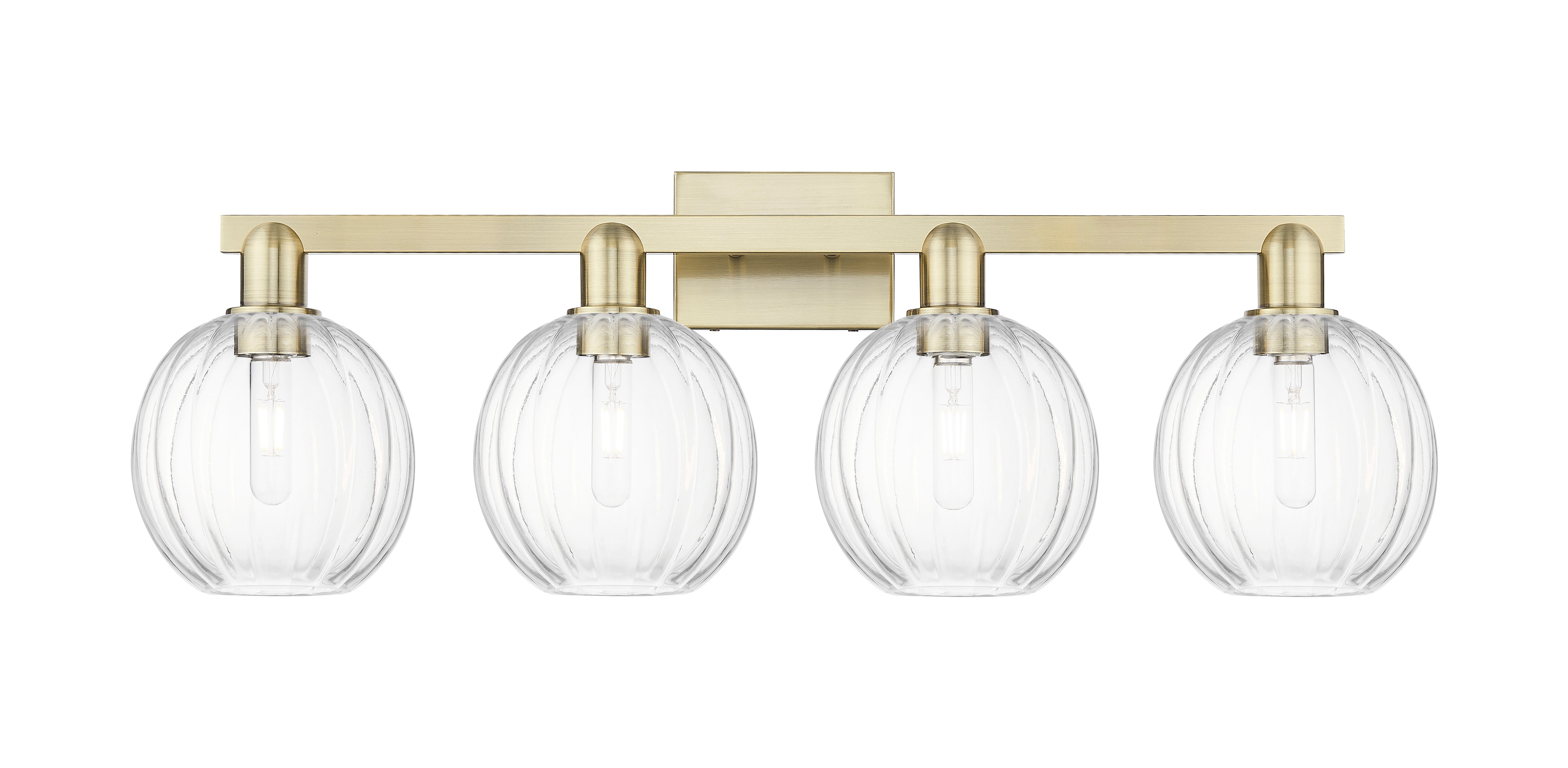 Arcadia Bath Vanity Light Cast Brass