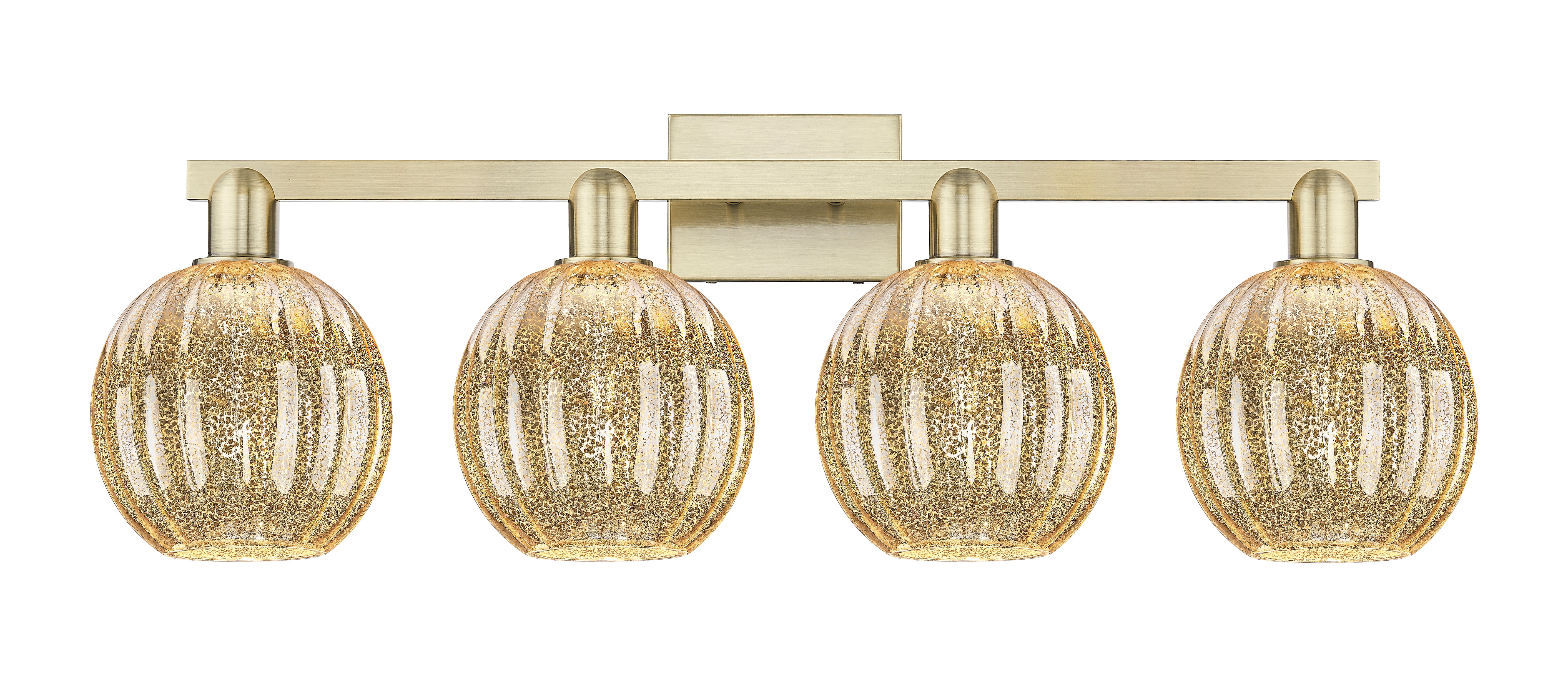 Arcadia Bath Vanity Light Cast Brass