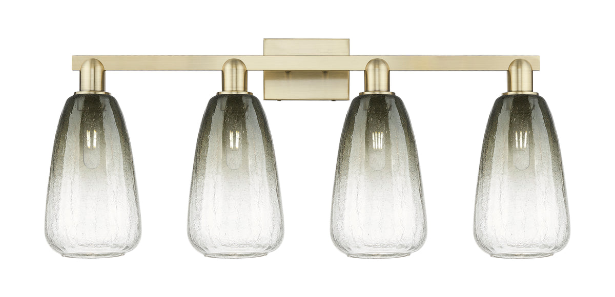 Brookhaven Almond 36-Inch 4-Light Bath Vanity Light 14.75-Inch High
