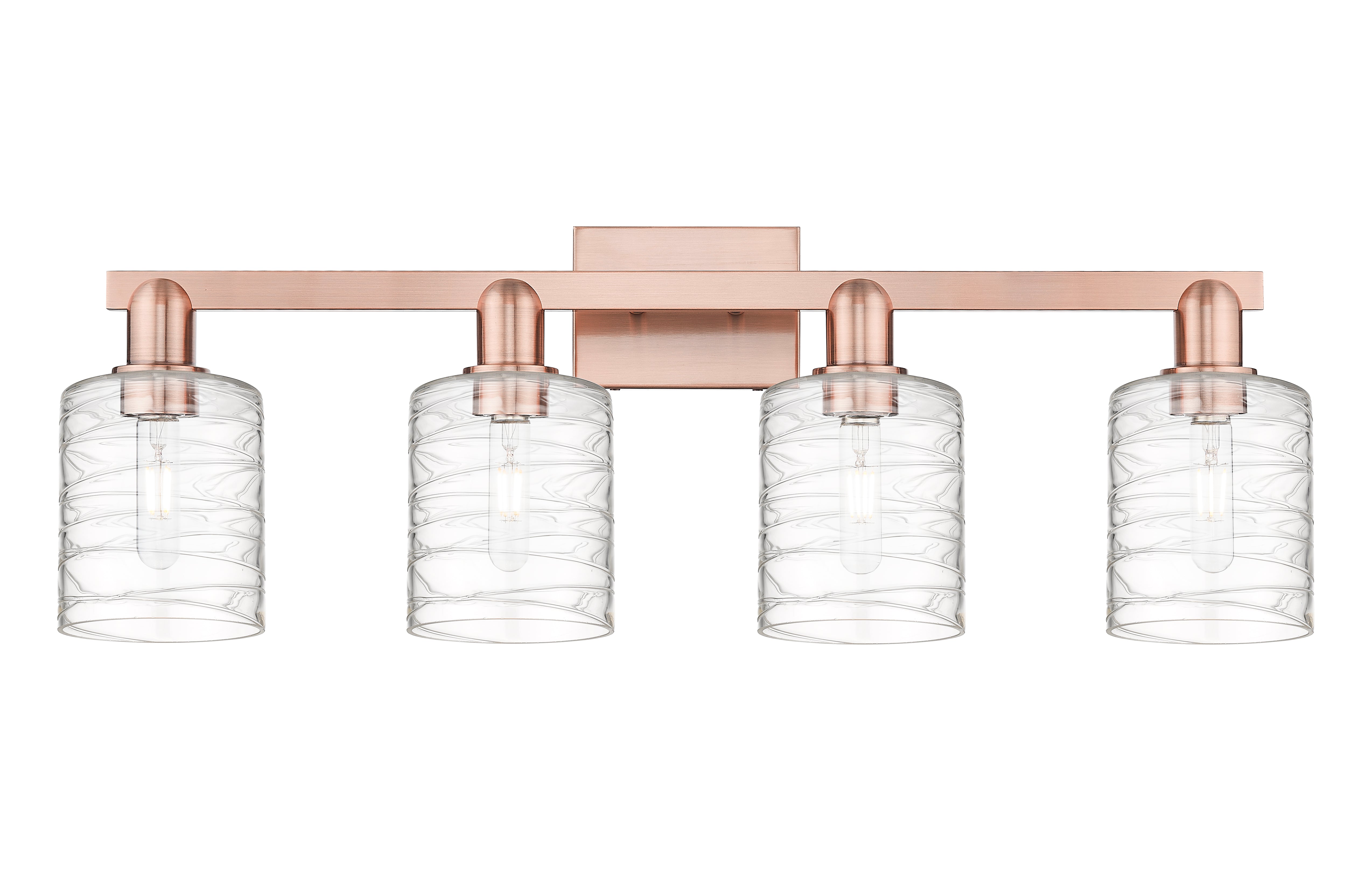 Arcadia Bath Vanity Light Cast Brass Finish