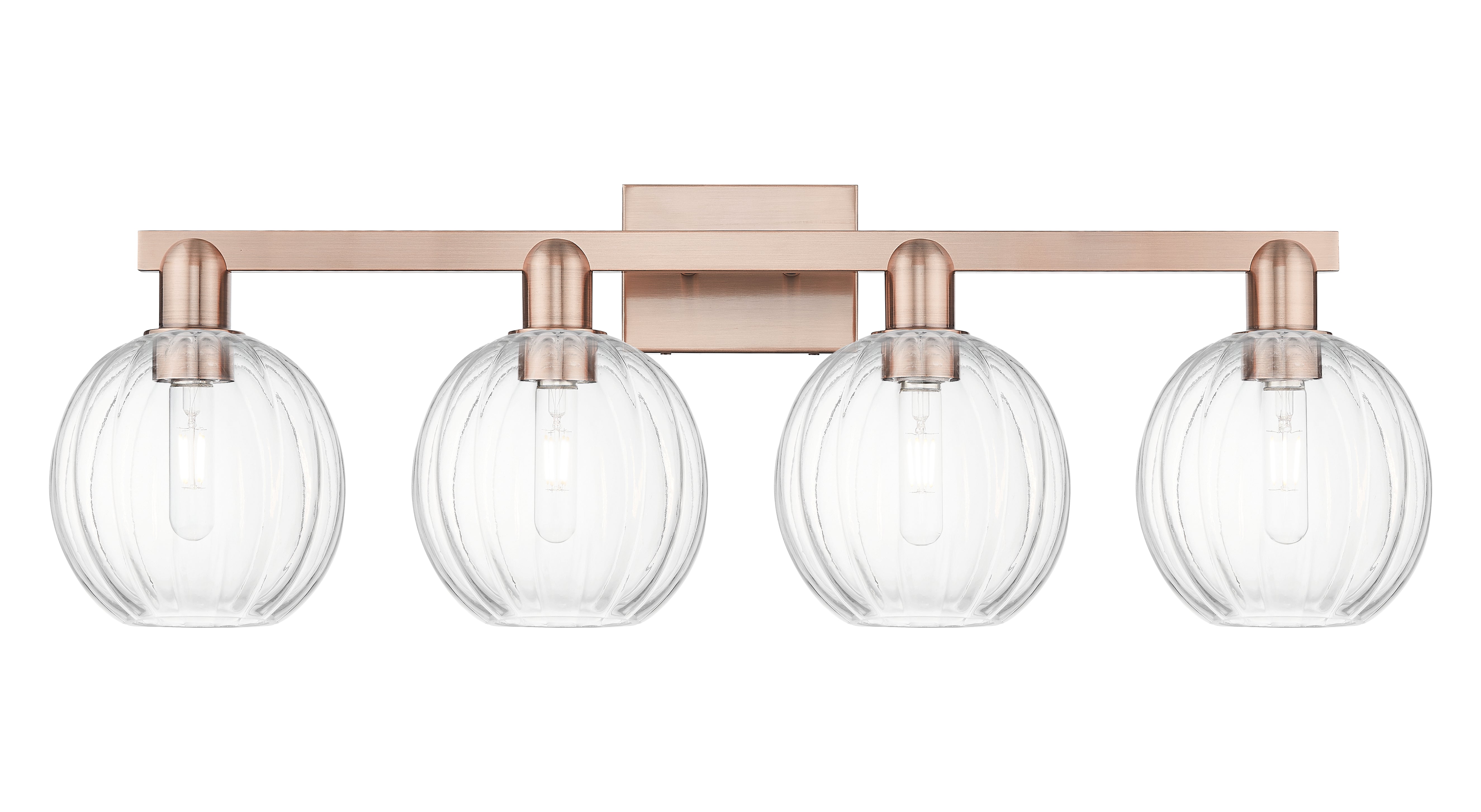 Arcadia Bath Vanity Light Cast Brass