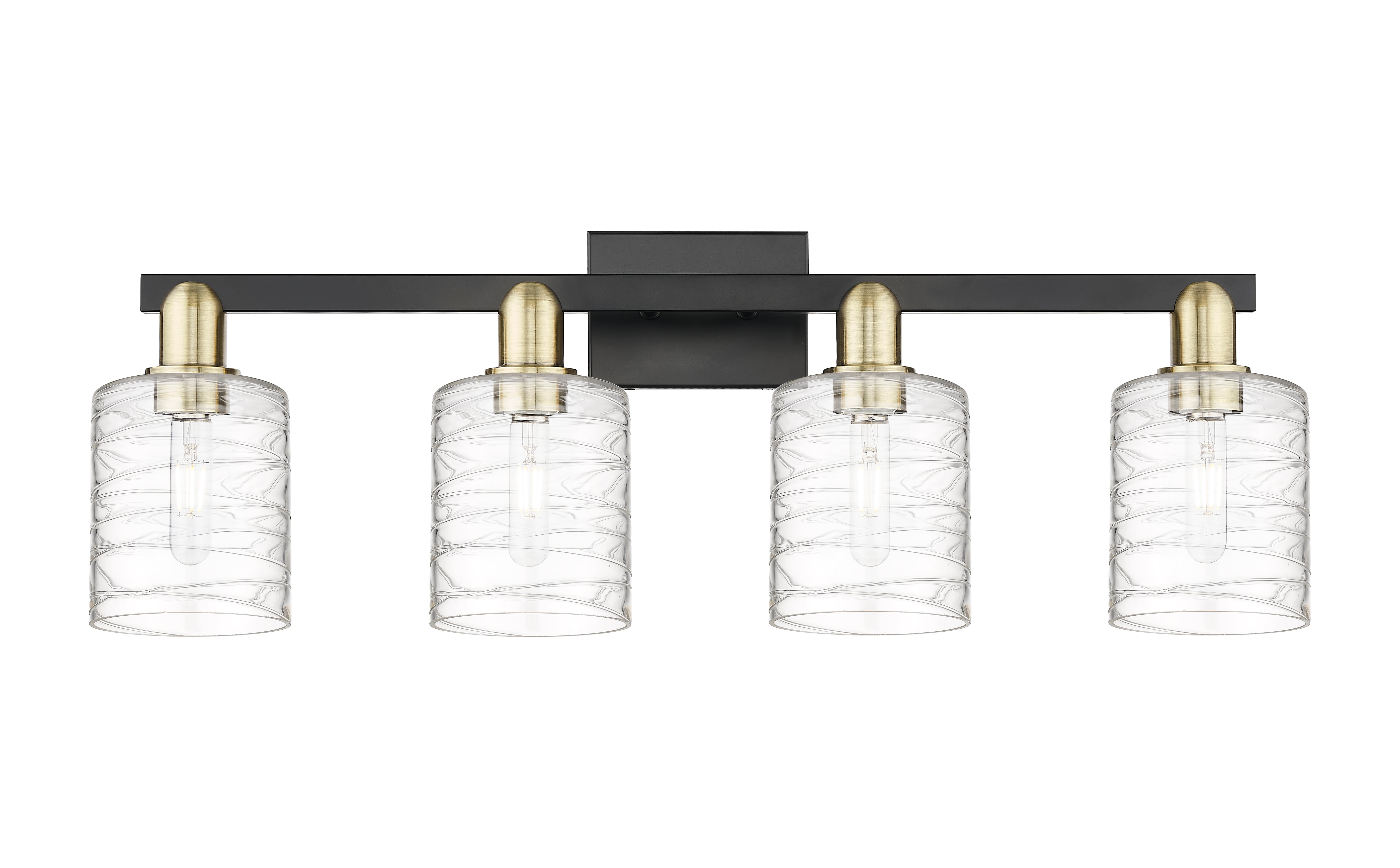 Arcadia Bath Vanity Light Cast Brass Finish