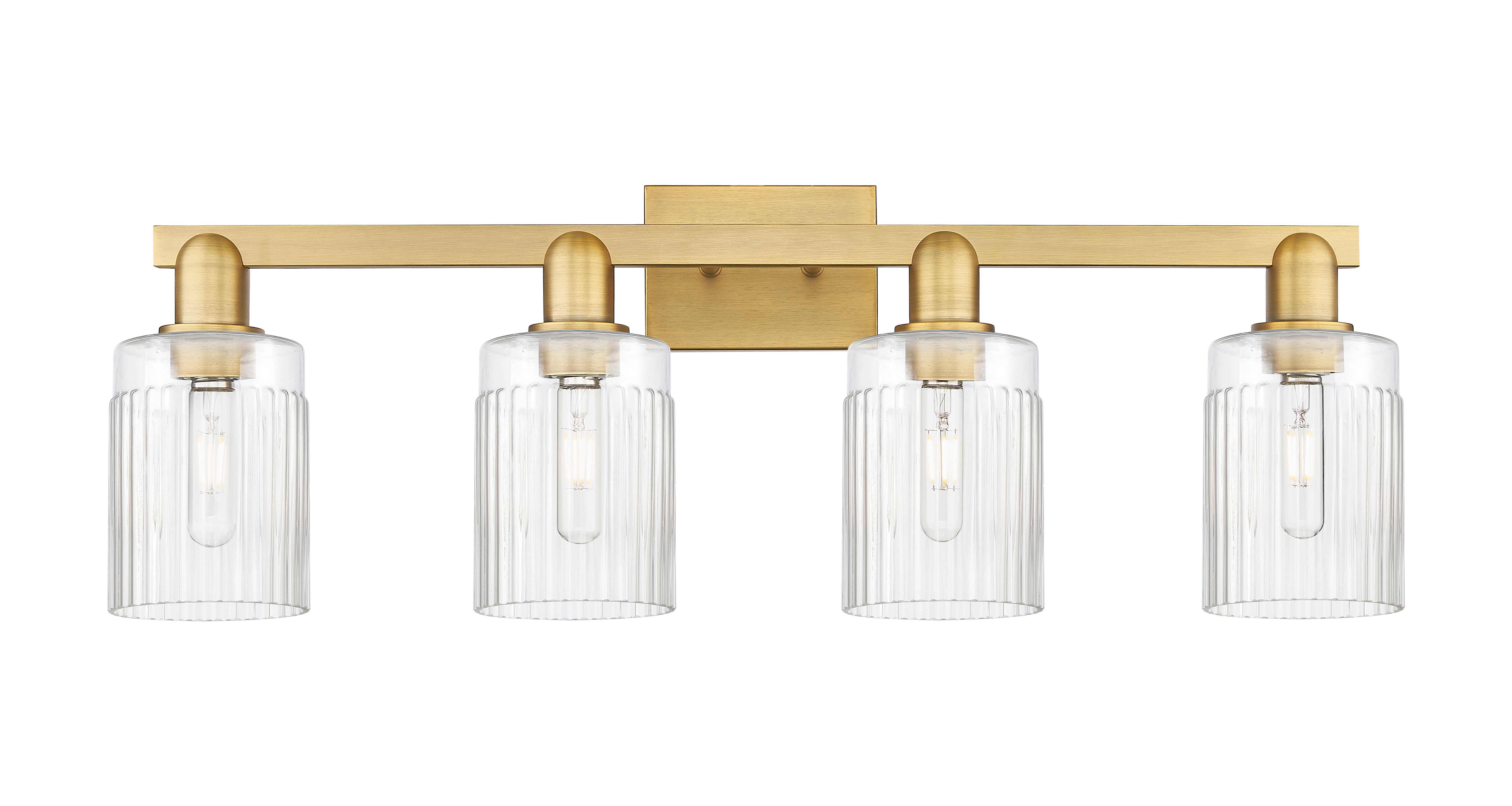 Arcadia Bath Vanity Light Cast Brass Steel