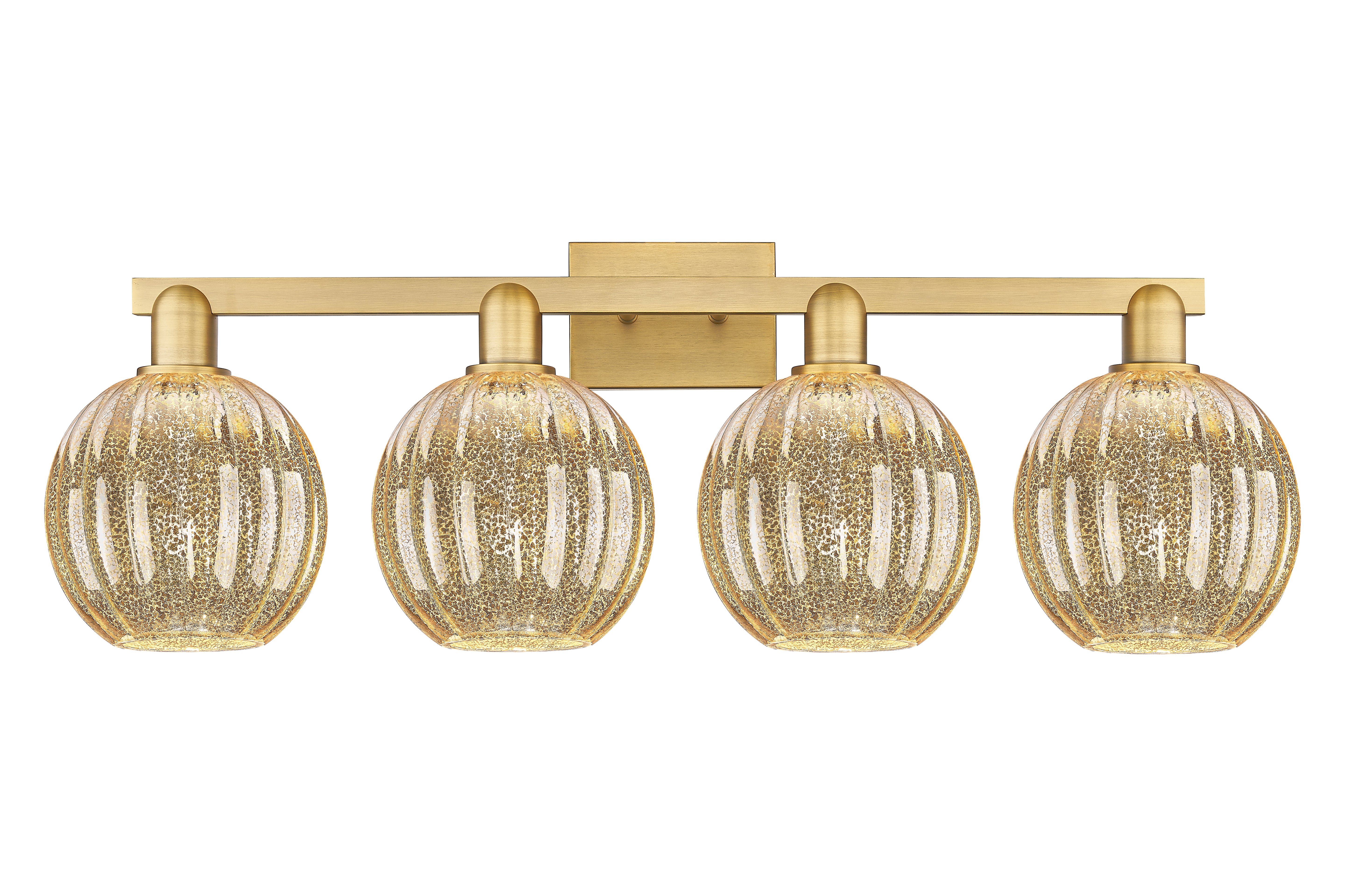 Arcadia Bath Vanity Light Cast Brass