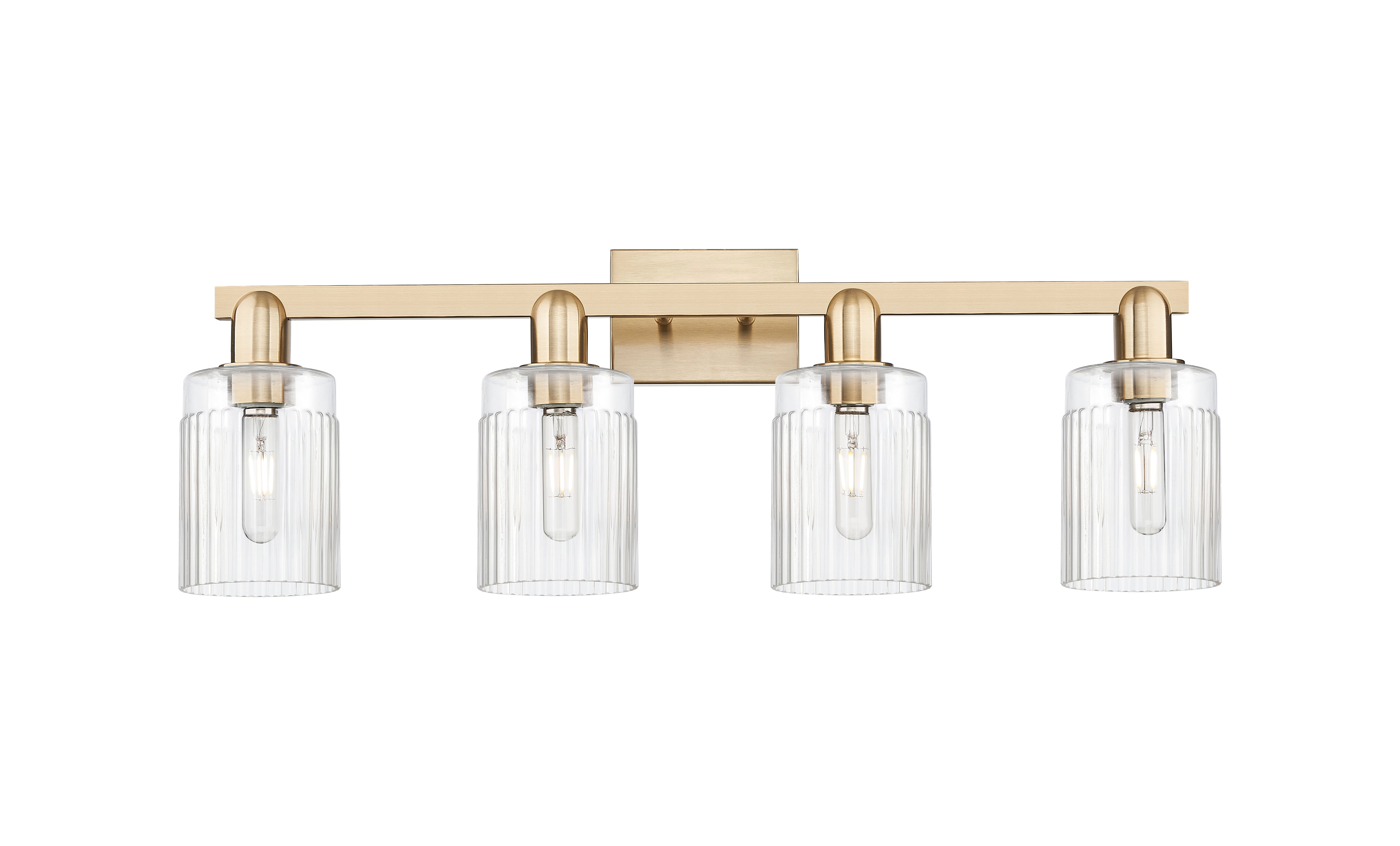 Arcadia Bath Vanity Light Cast Brass Steel