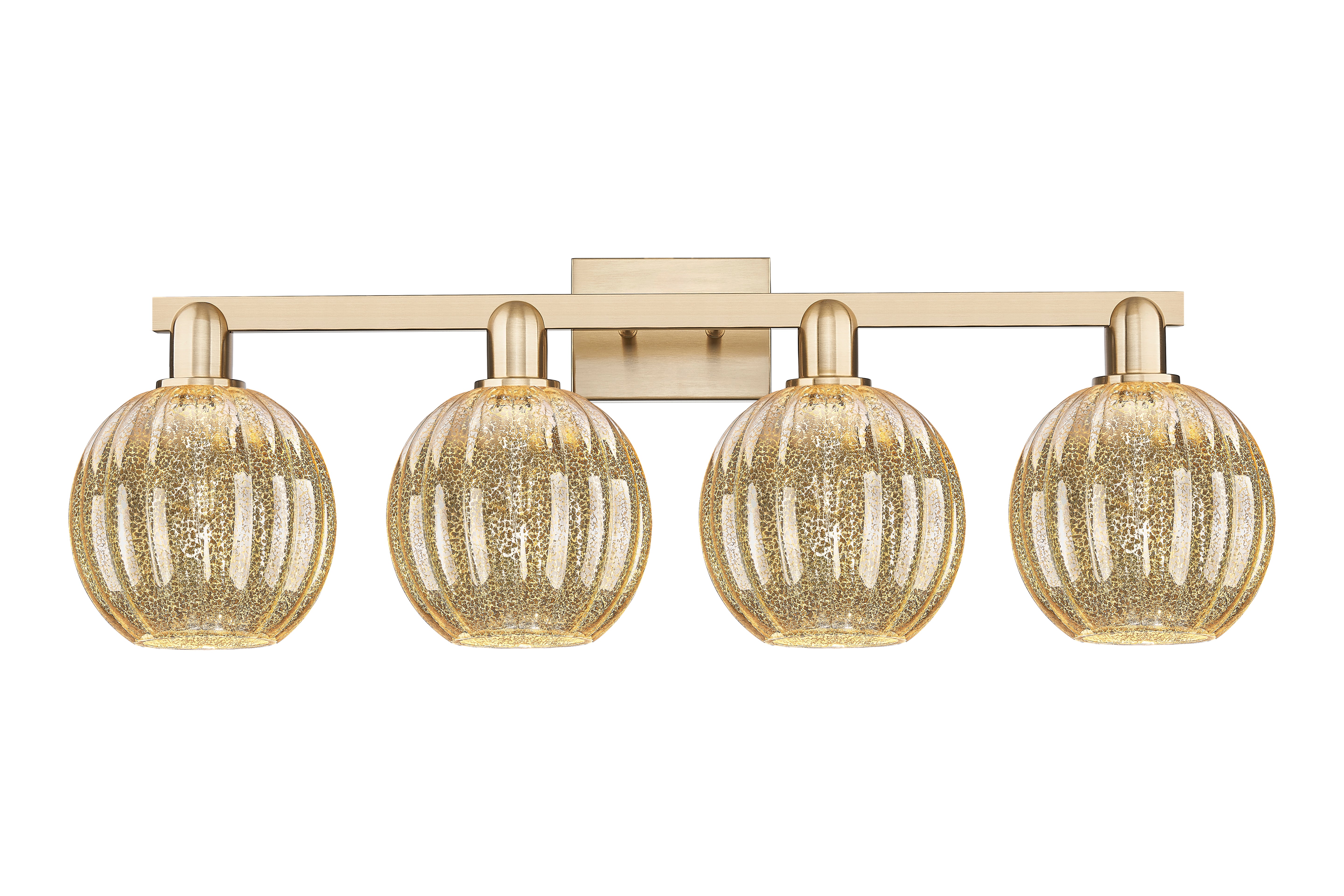 Arcadia Bath Vanity Light Cast Brass