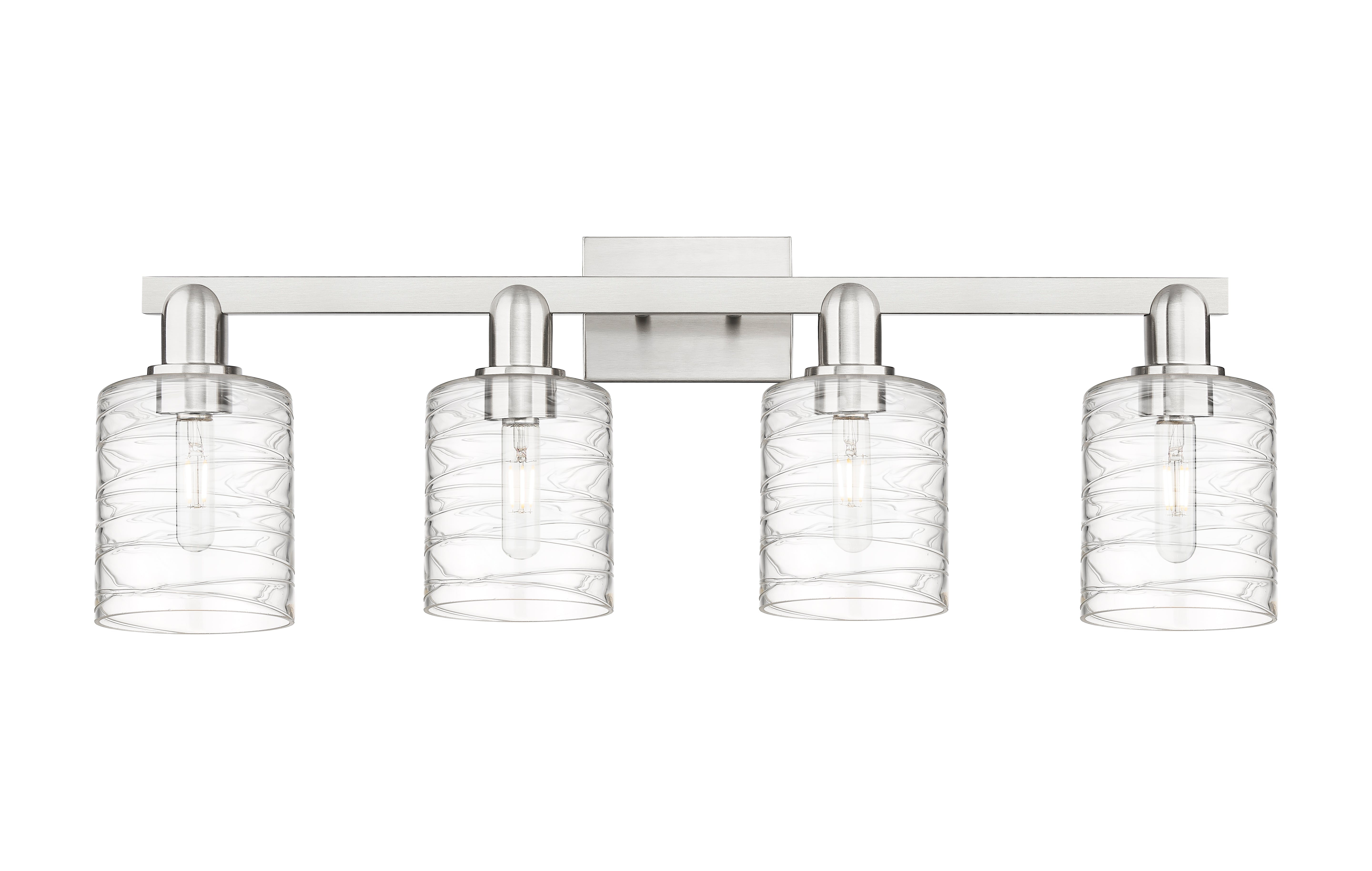 Arcadia Bath Vanity Light Cast Brass Finish