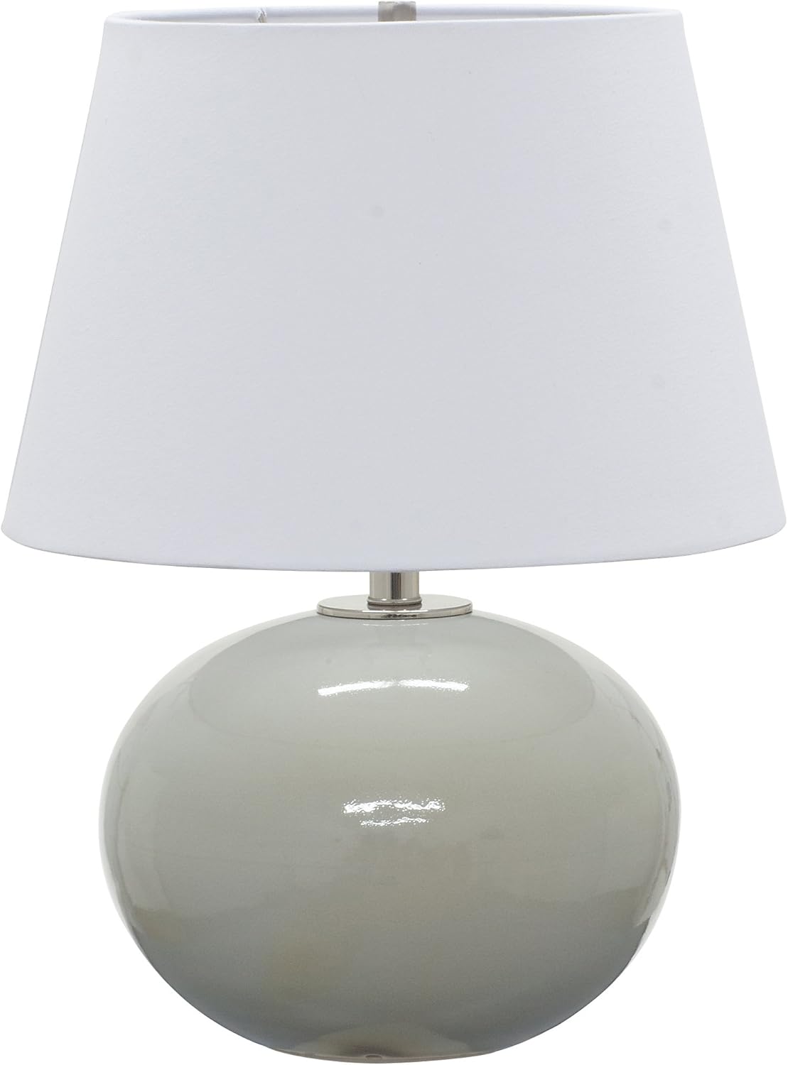 22-inch Scatchard Gray Gloss LED Table Lamp