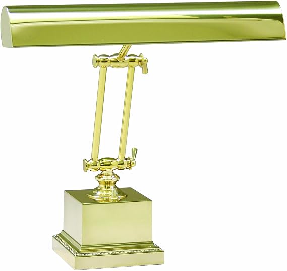 13-inch Piano/desk Polished Brass Desk Lamp