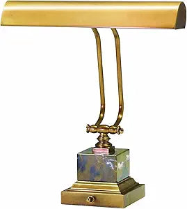 12-inch Piano/desk Weathered Brass Desk Lamp