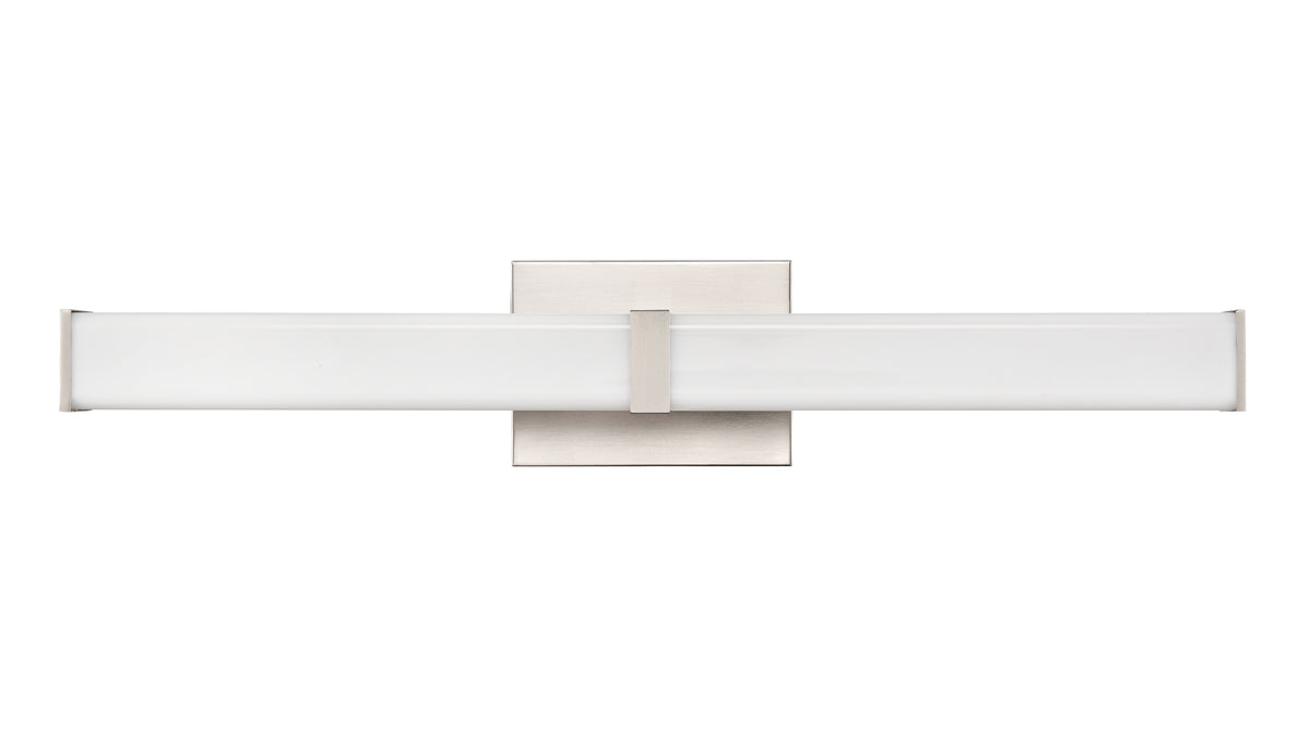 24'' Tron Brushed Nickel Vanity Light