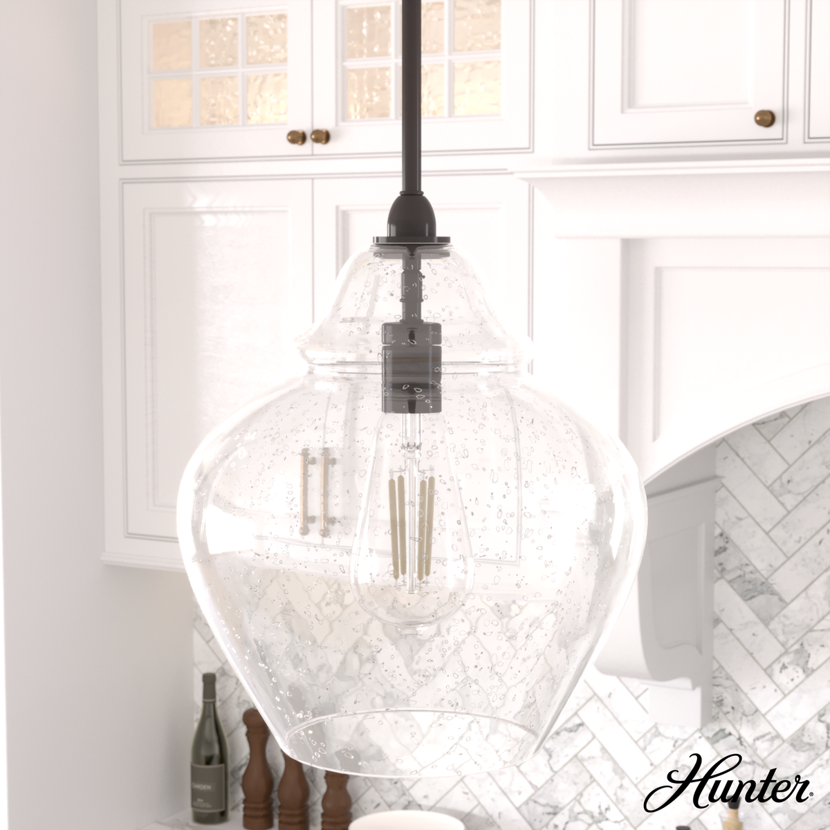 Saddlewood 30-inch 9-light Brushed Nickel Chandelier