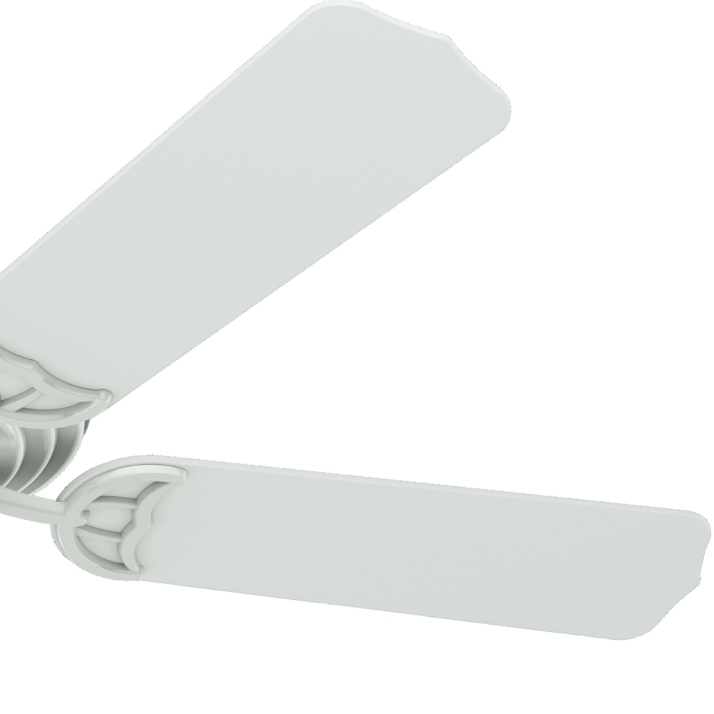 52 inch Sea Air White Indoor/Outdoor Ceiling Fan and Pull Chain