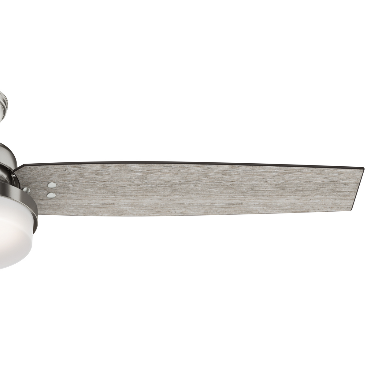 60 inch Sentinel Brushed Nickel Ceiling Fan with LED Light Kit and Handheld Remote