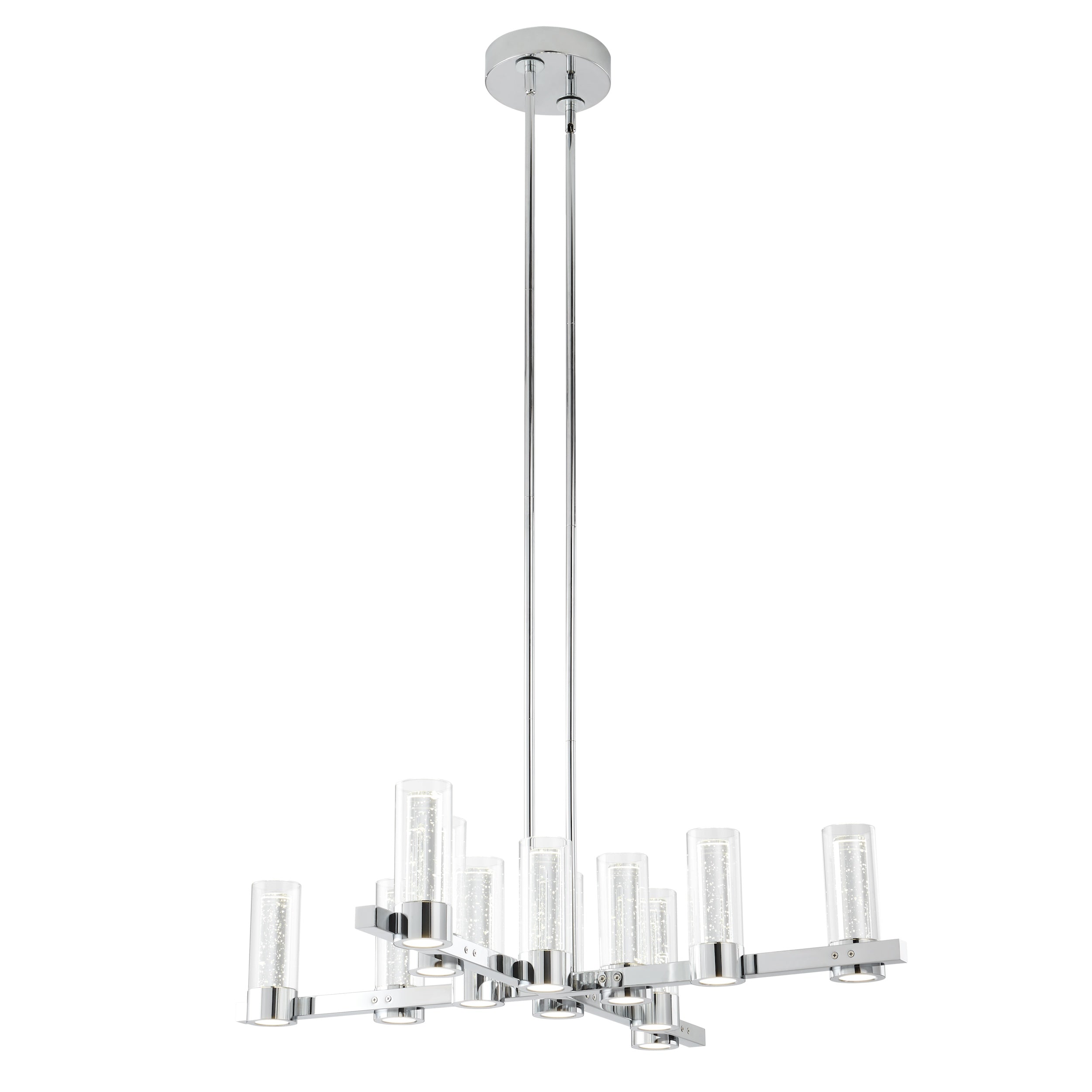 Victory 12 Light Chandelier | Chrome
