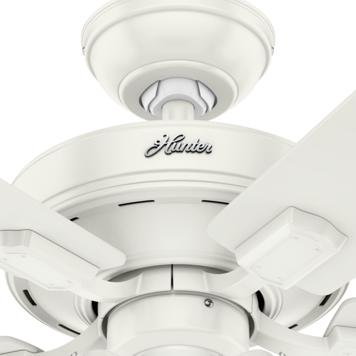 52 inch Crestfield Fresh White Ceiling Fan with LED Light Kit and Pull Chain