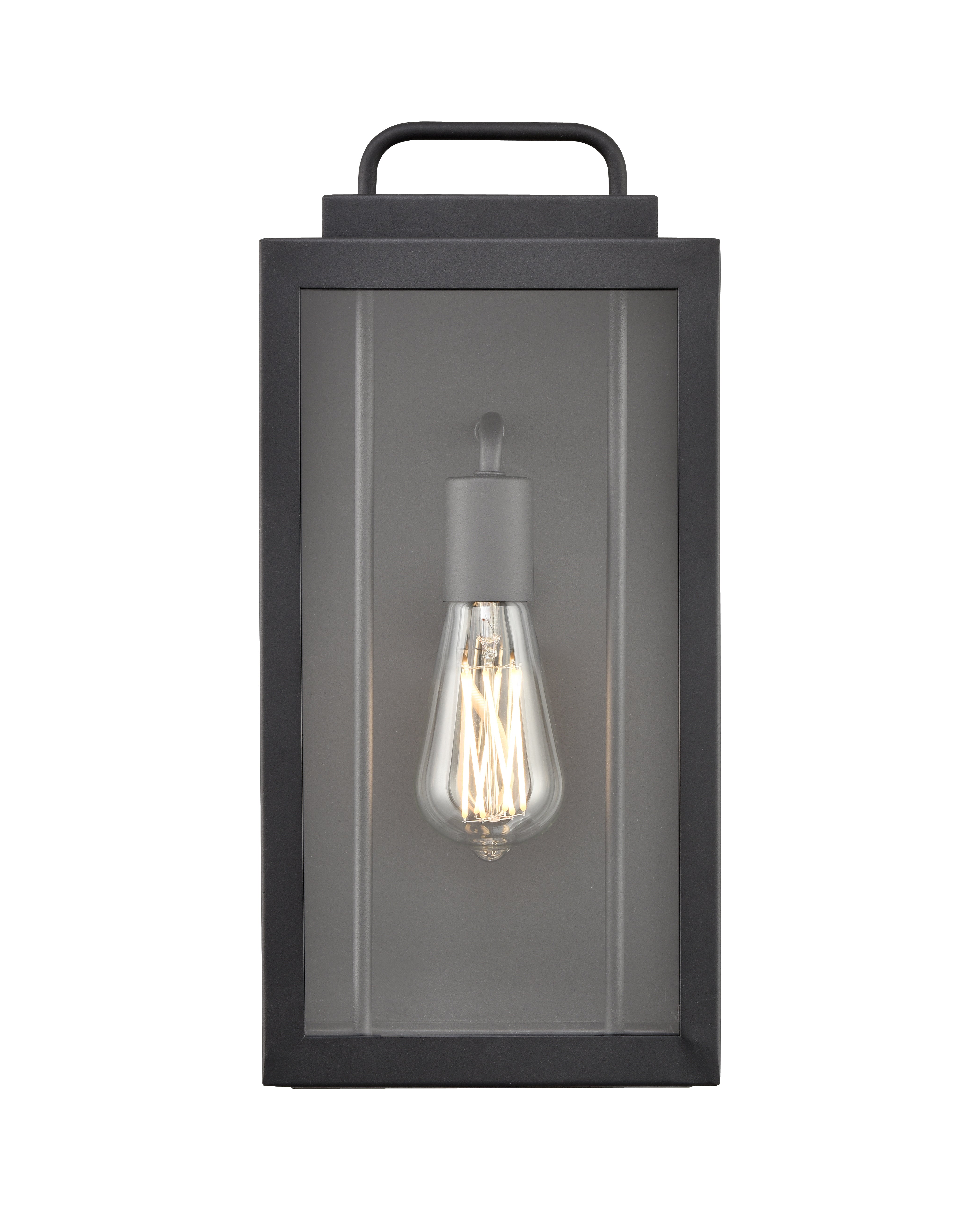 7.1'' Gallatin Textured Black 1 Light Wall Sconce