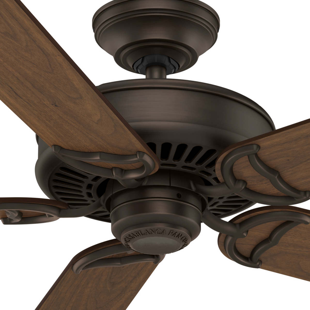 Casablanca 54 inch Panama Brushed Cocoa Ceiling Fan and Wall Control