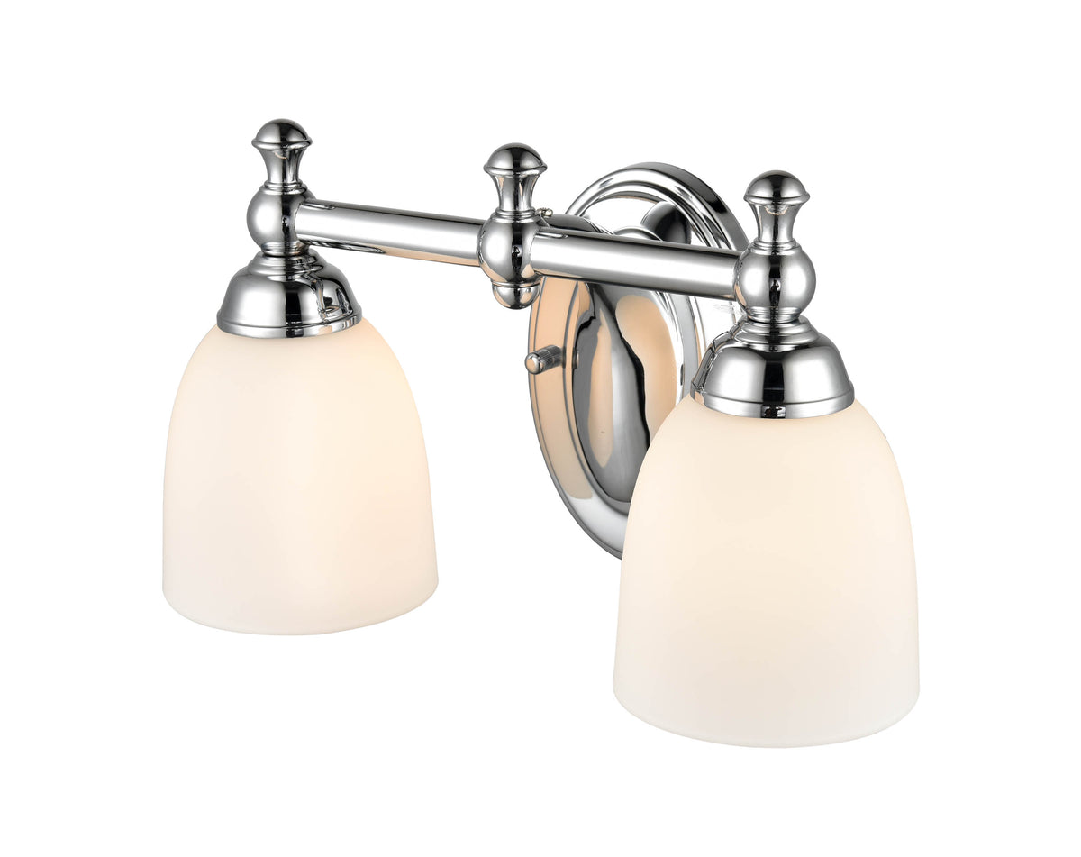 13.25'' Chrome 2 Light Bath Vanity