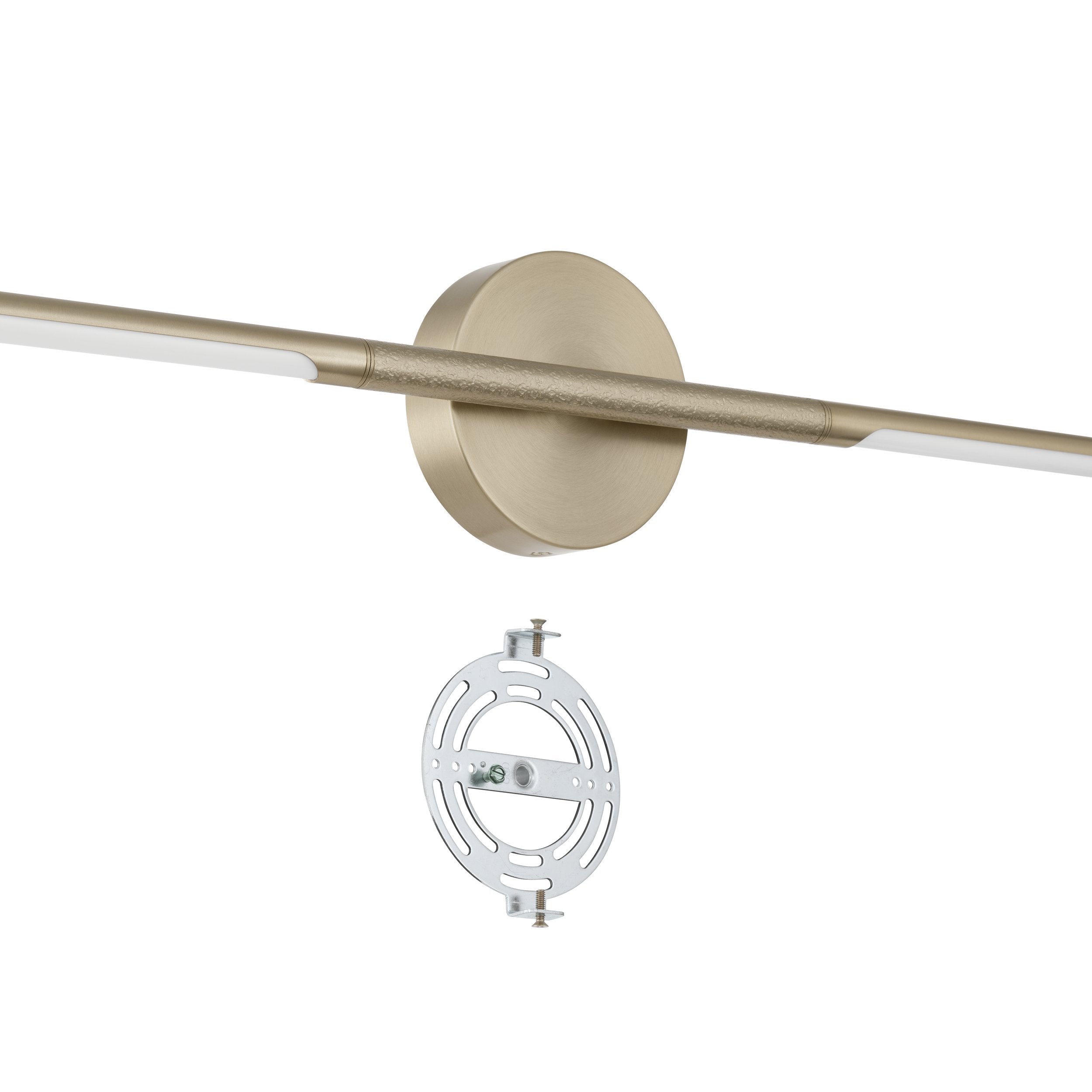 Overture 32-inch 2-light Champagne Gold 5CCT LED Vanity Light