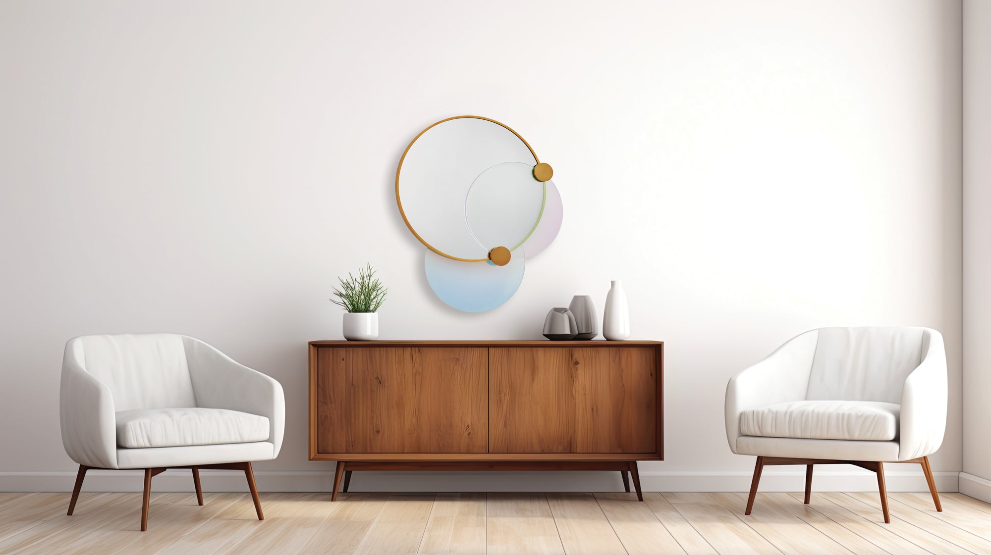 40'' Colorways True Brass Wall Mirror