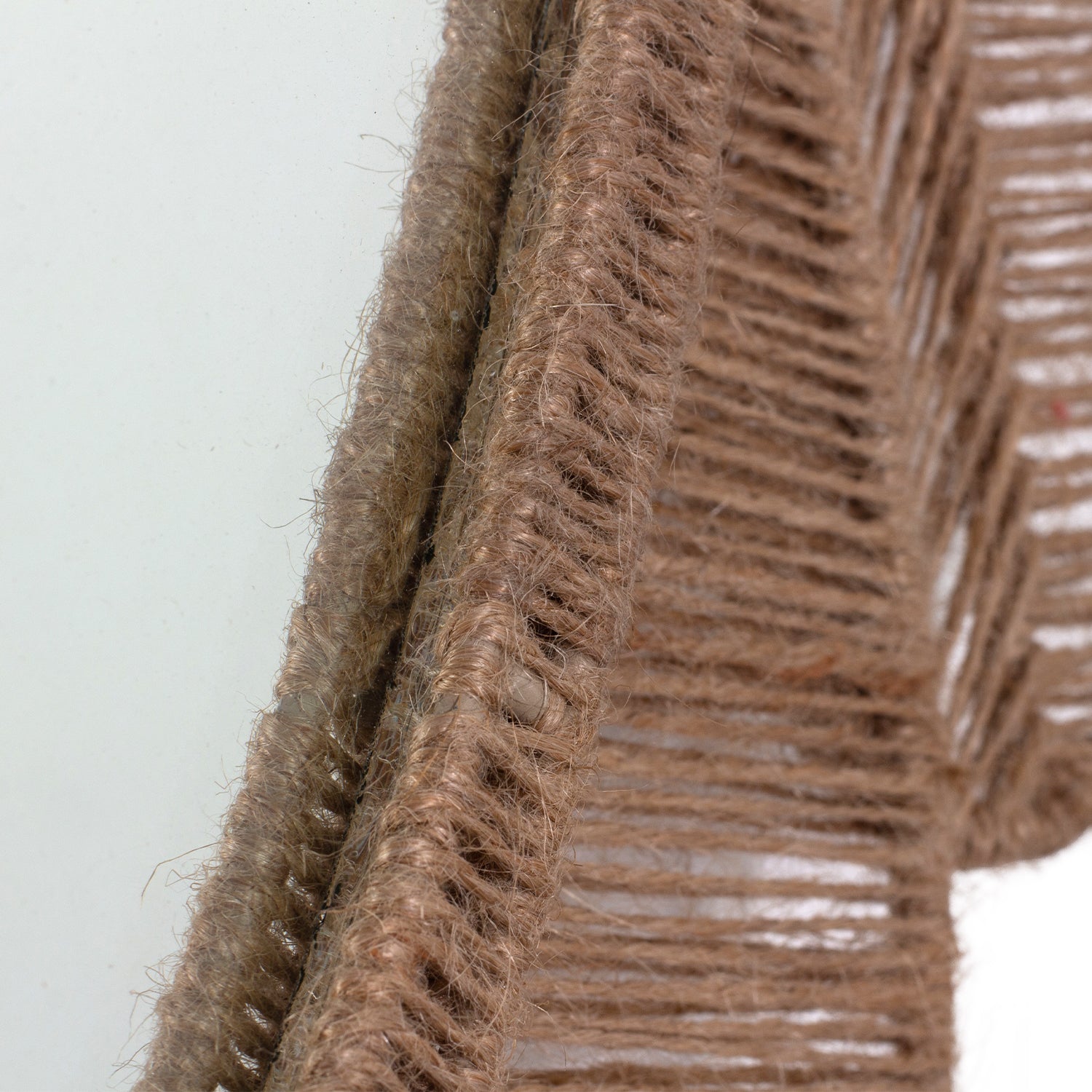 Foglie Jute Wall Mirror