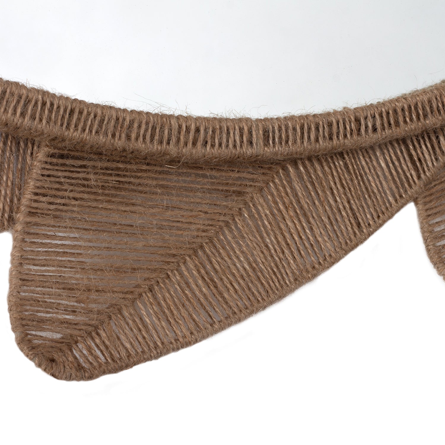 Foglie Jute Wall Mirror
