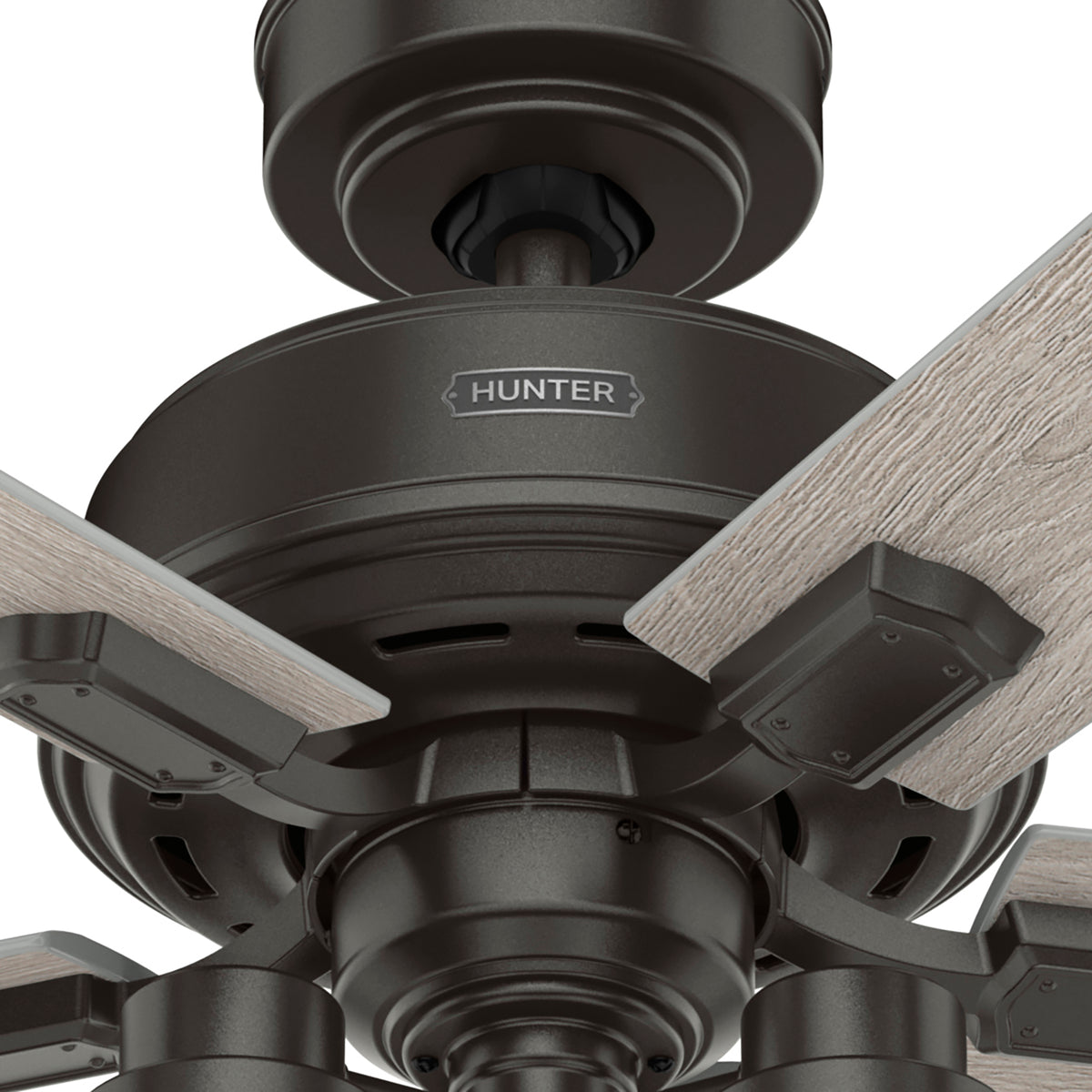 52 inch Hartland Noble Bronze Ceiling Fan with LED Light Kit and Handheld Remote