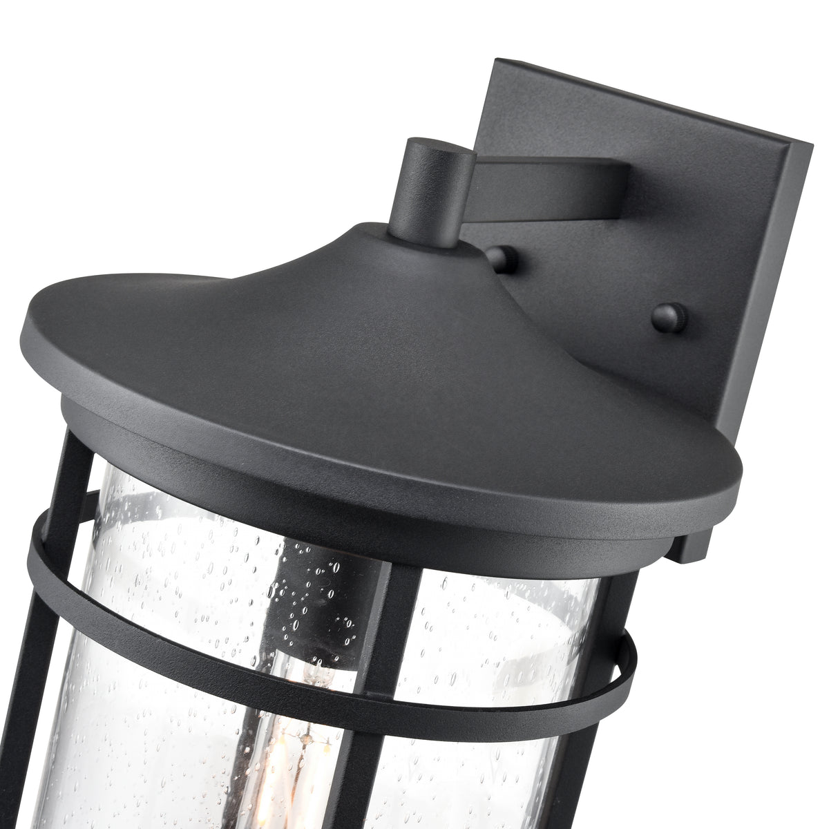 9'' Namath Textured Black 1 Light Wall Sconce