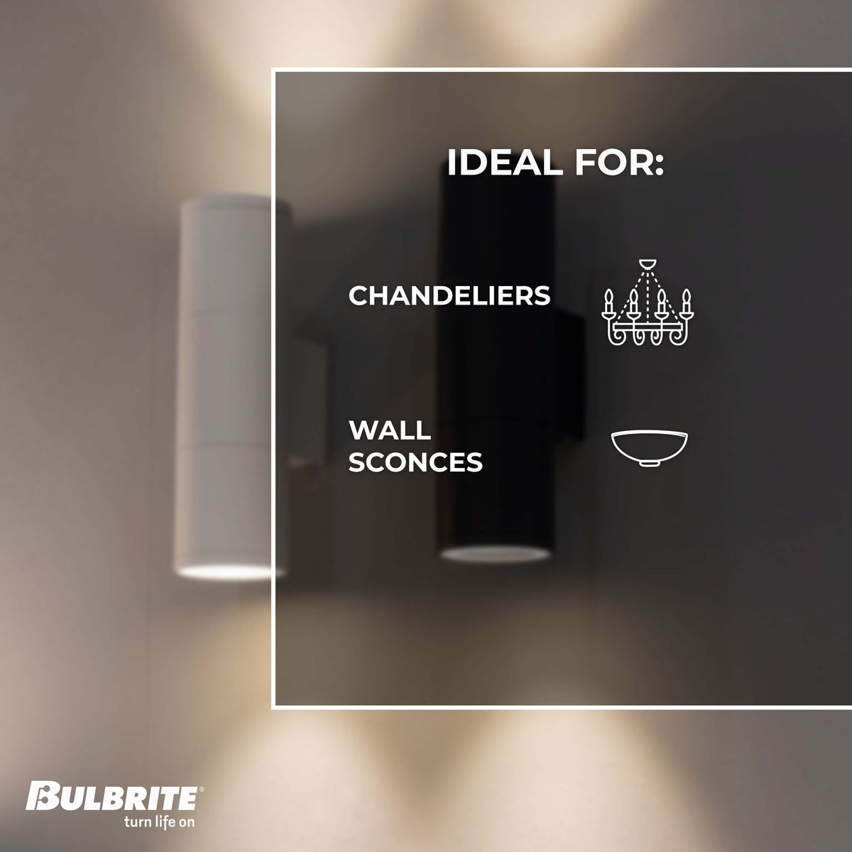 T6 2.5W Dimmable Clear Filament LED Light Bulb with E12 Base, 2700K, 250 Lumens, 6-Pack