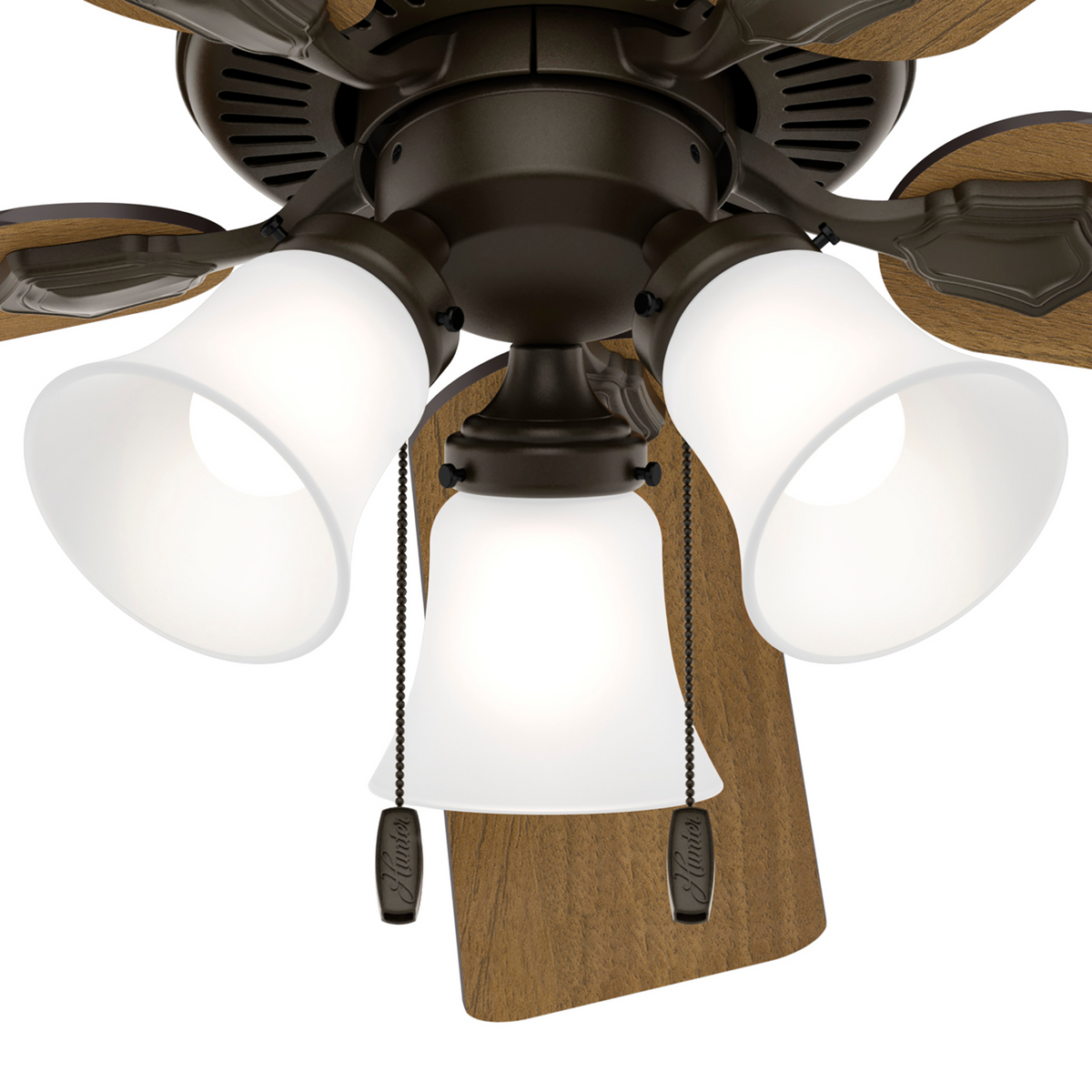 52 inch Swanson New Bronze Ceiling Fan with LED Light Kit
