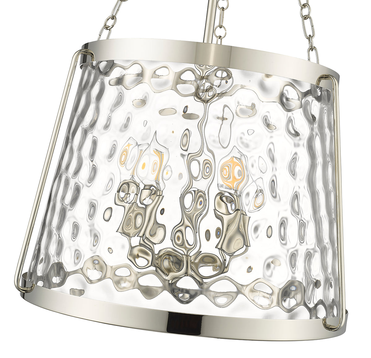29.88'' Adabella Polished Nickel 5 Light Pendant