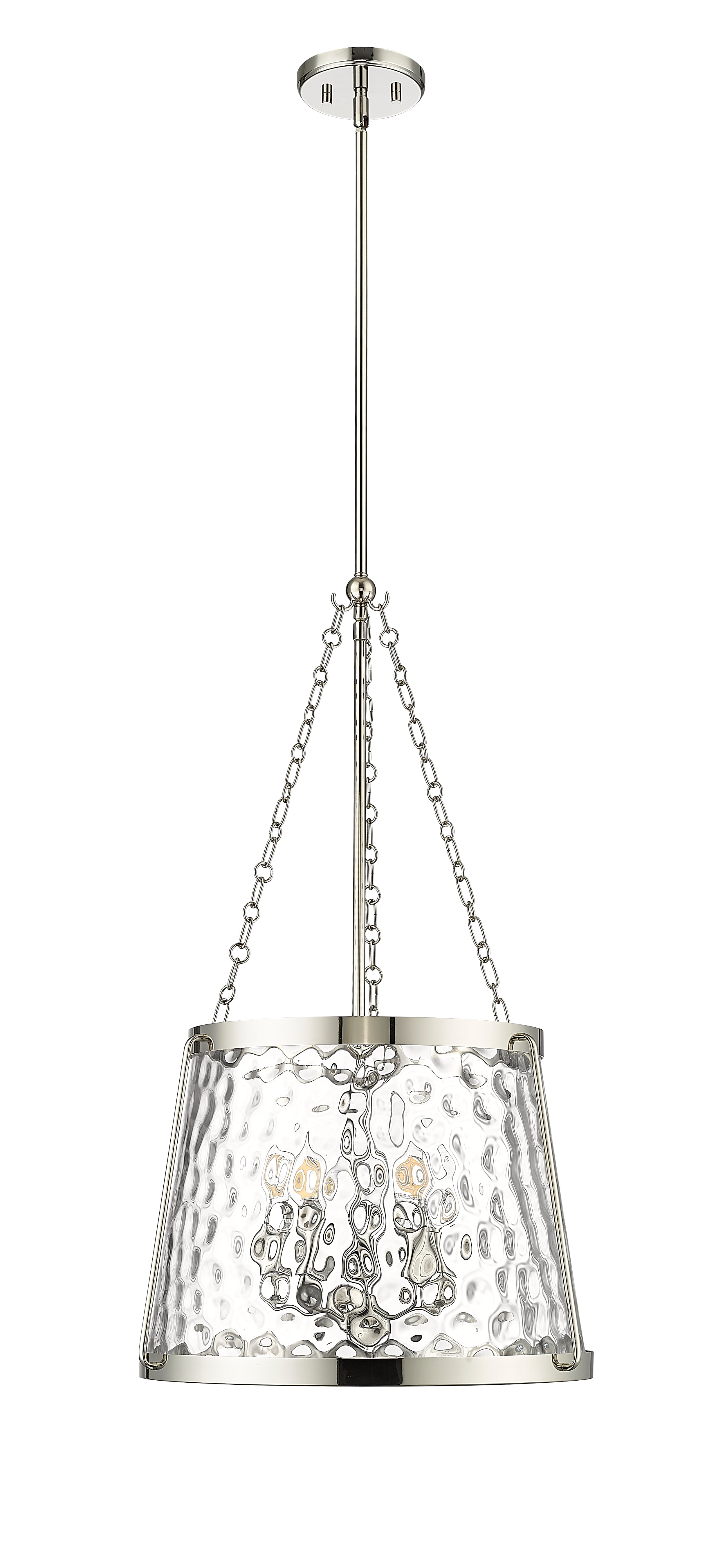 29.88'' Adabella Polished Nickel 5 Light Pendant