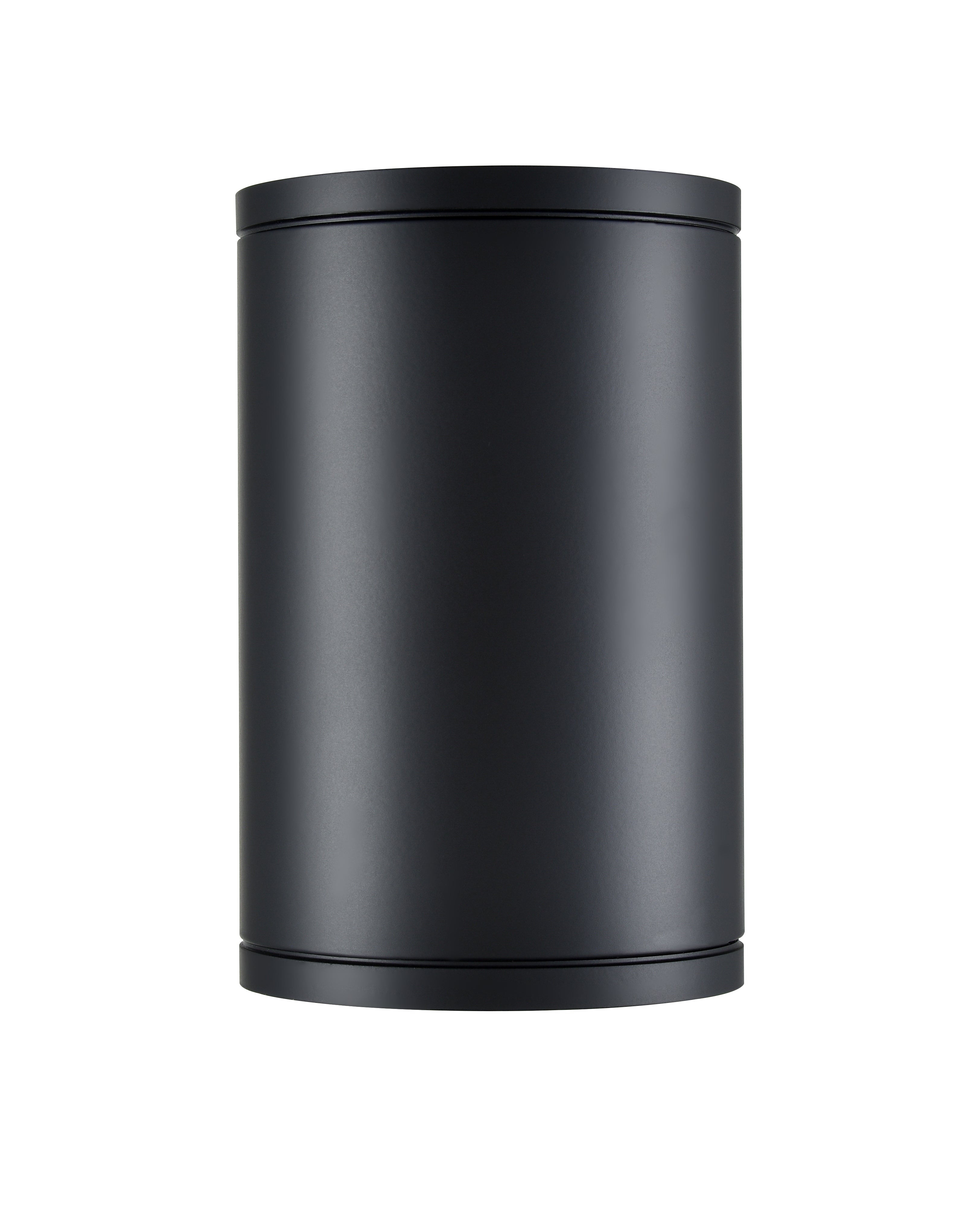 7-inch Vegas Powder Coated Black Outdoor Wall Sconce