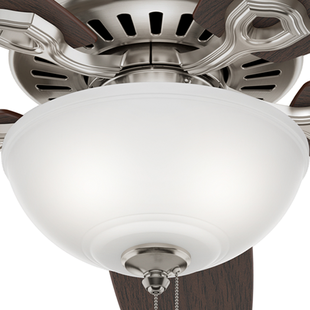 52 inch Builder Brushed Nickel LED Ceiling Fan