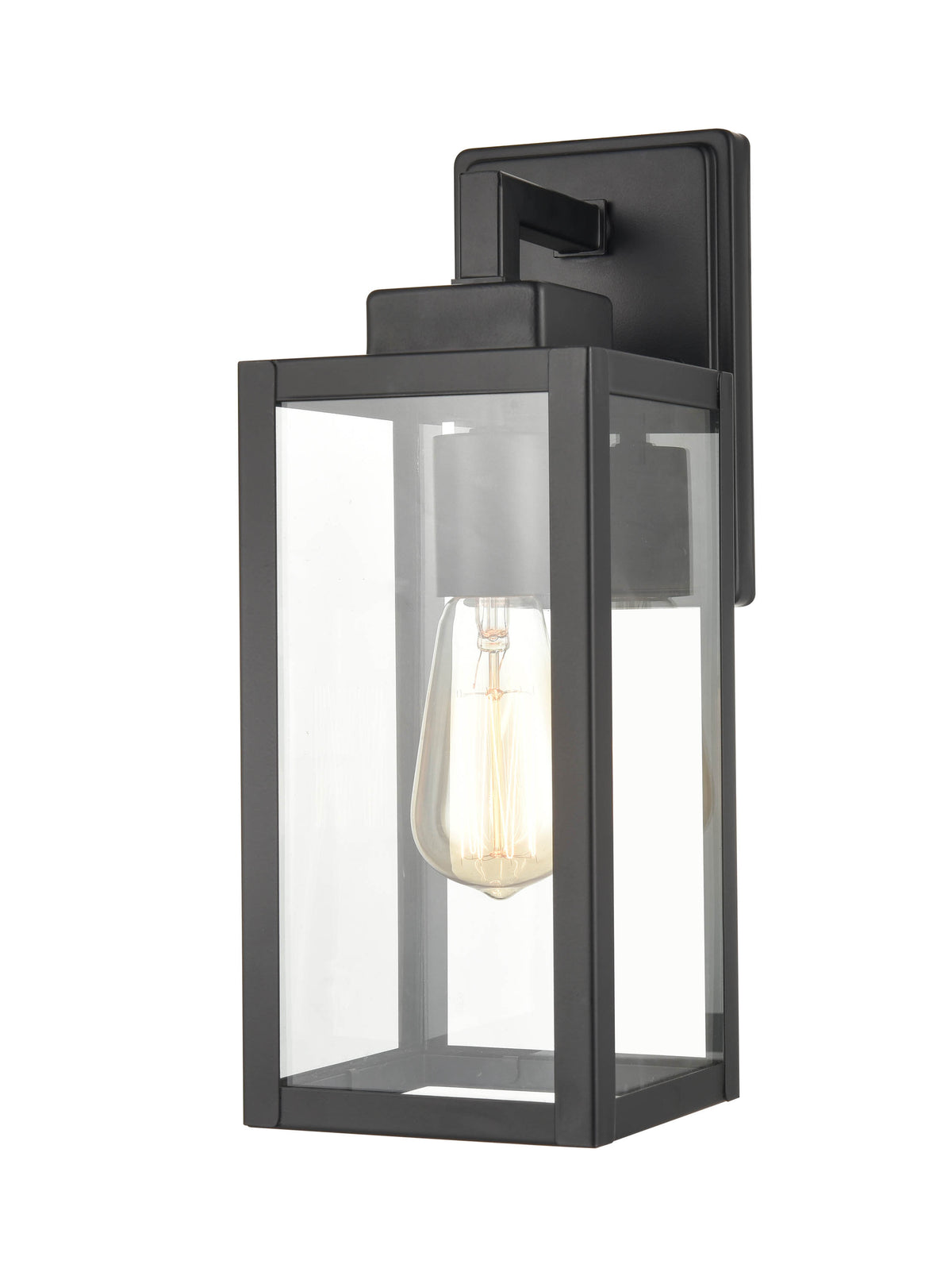 5'' Powder Coated Black 1 Light Wall Sconce