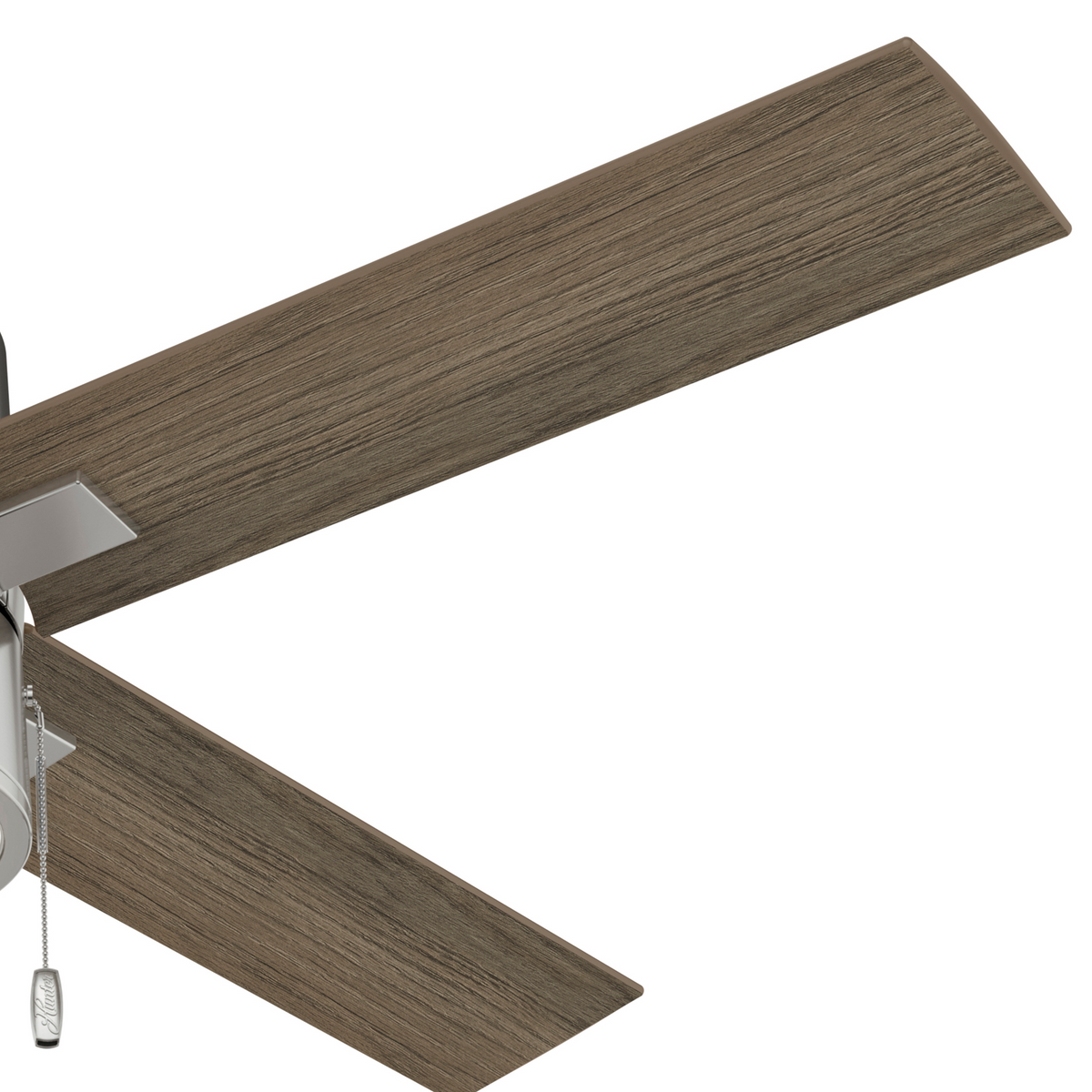 52 inch Beck Brushed Nickel Ceiling Fan with LED Light Kit and Pull Chain