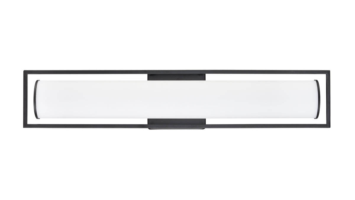 24'' Teylor Matte Black Vanity Light
