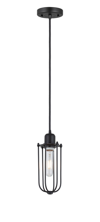 Muselet 5-Inch 1-Light Cord-Hung Mini Pendant