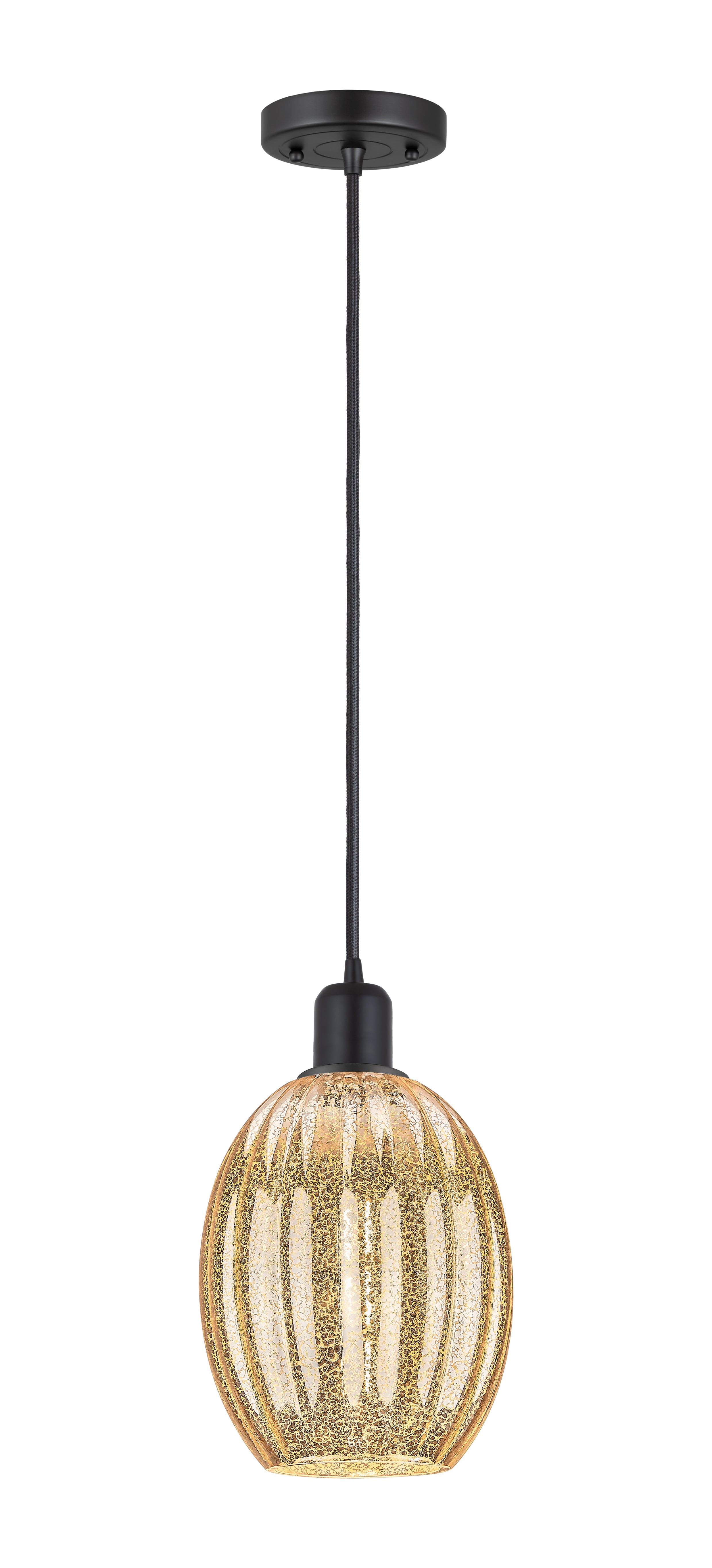 Austere Mini Pendant Matte Black 6.25 Inch