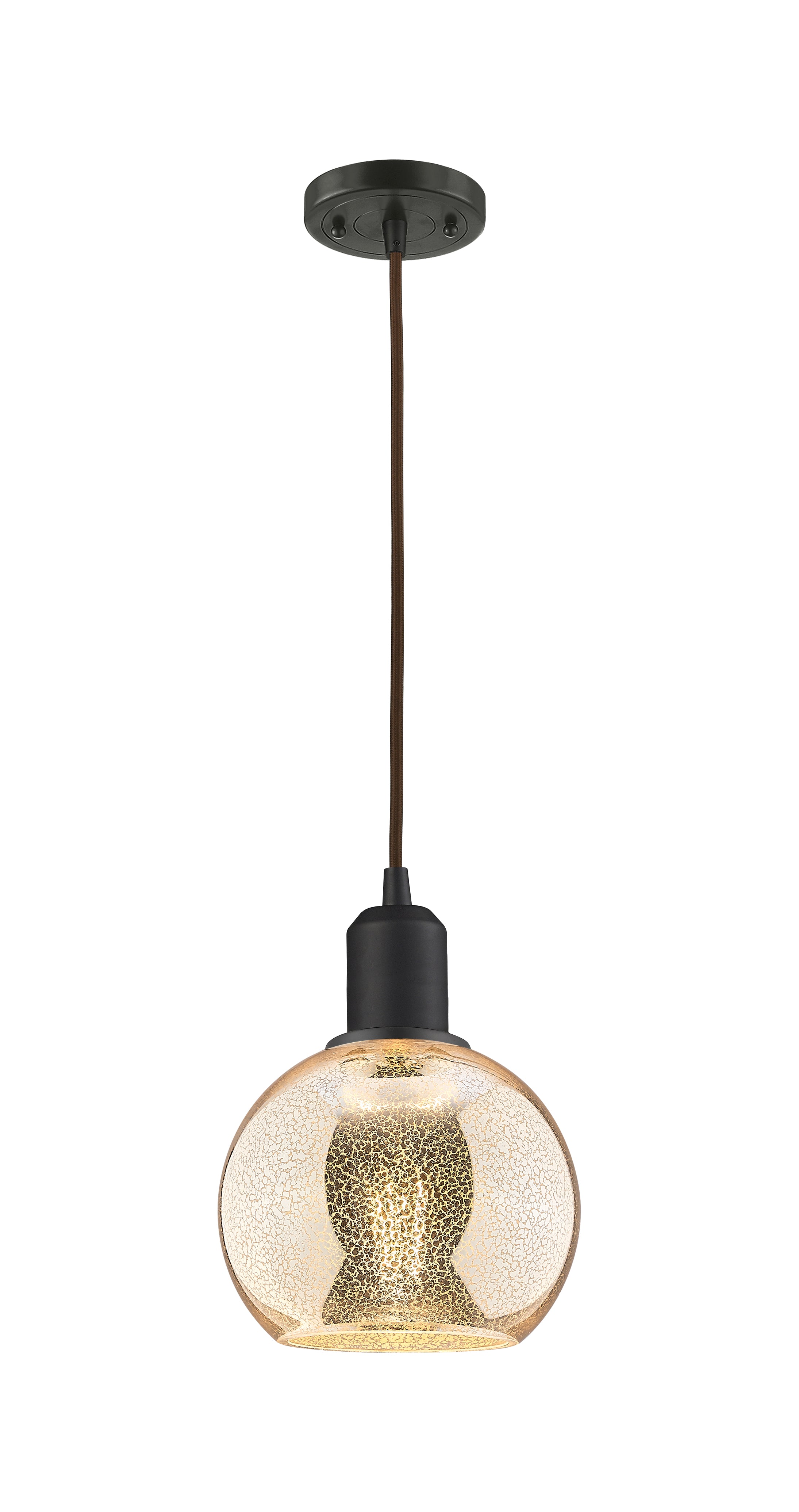 Austere Mini Pendant Matte Black Finish
