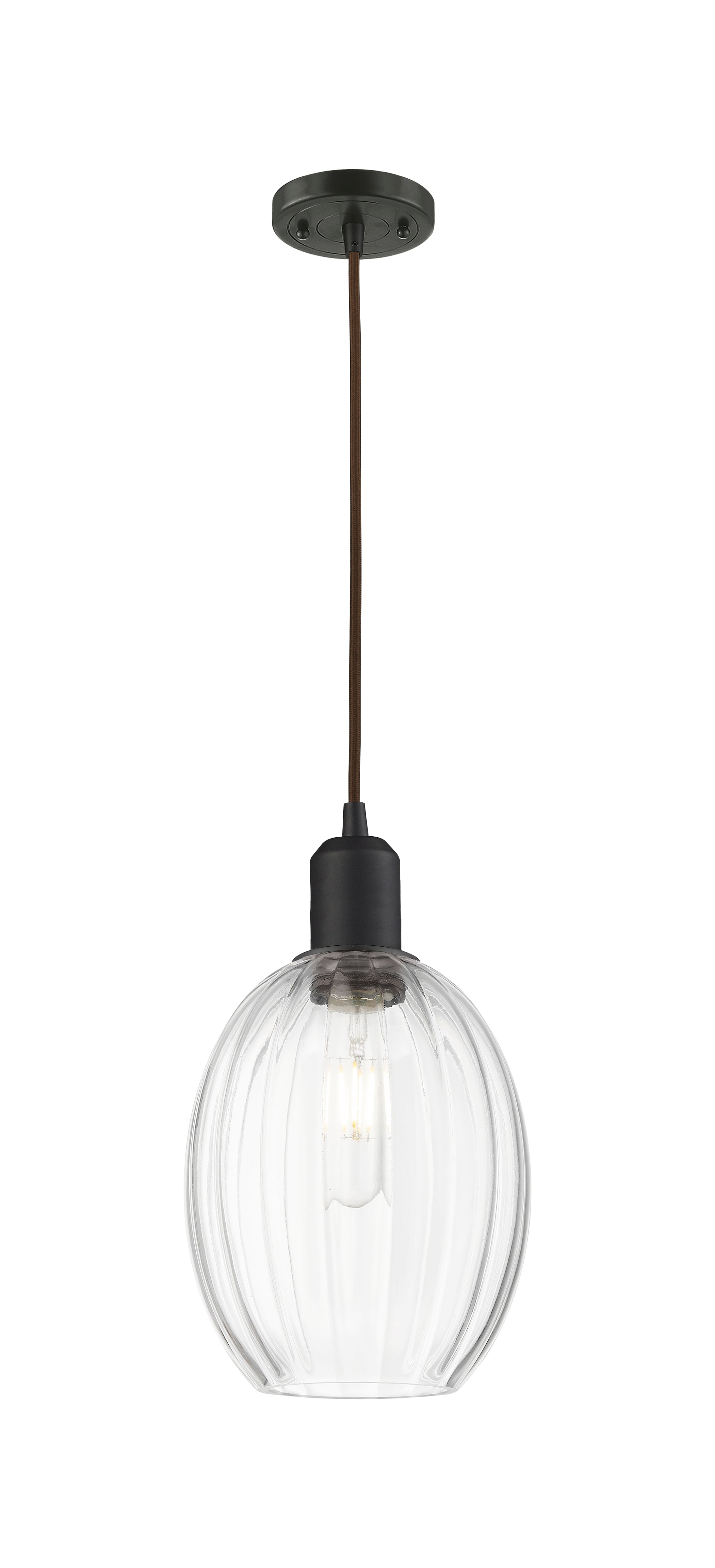 Austere Mini Pendant Matte Black 6.25 Inch