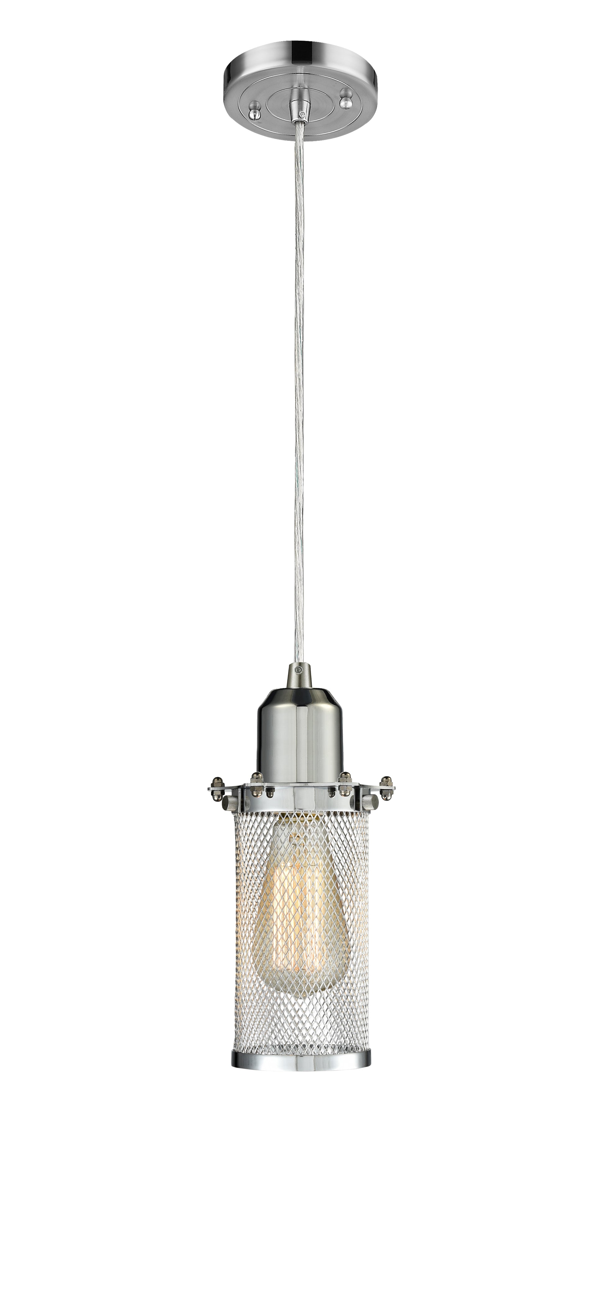 Austere Mini Pendant Matte Black Cast Brass